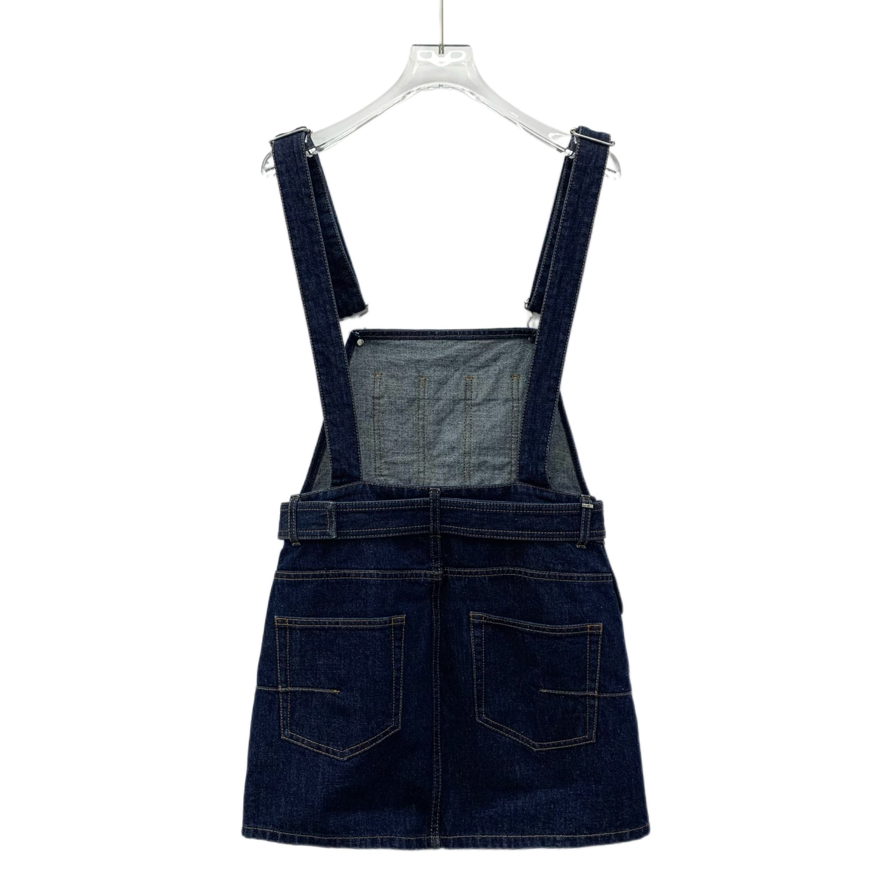 Christian Dior Denim Dress – Dark Blue (Size 34 XXS)