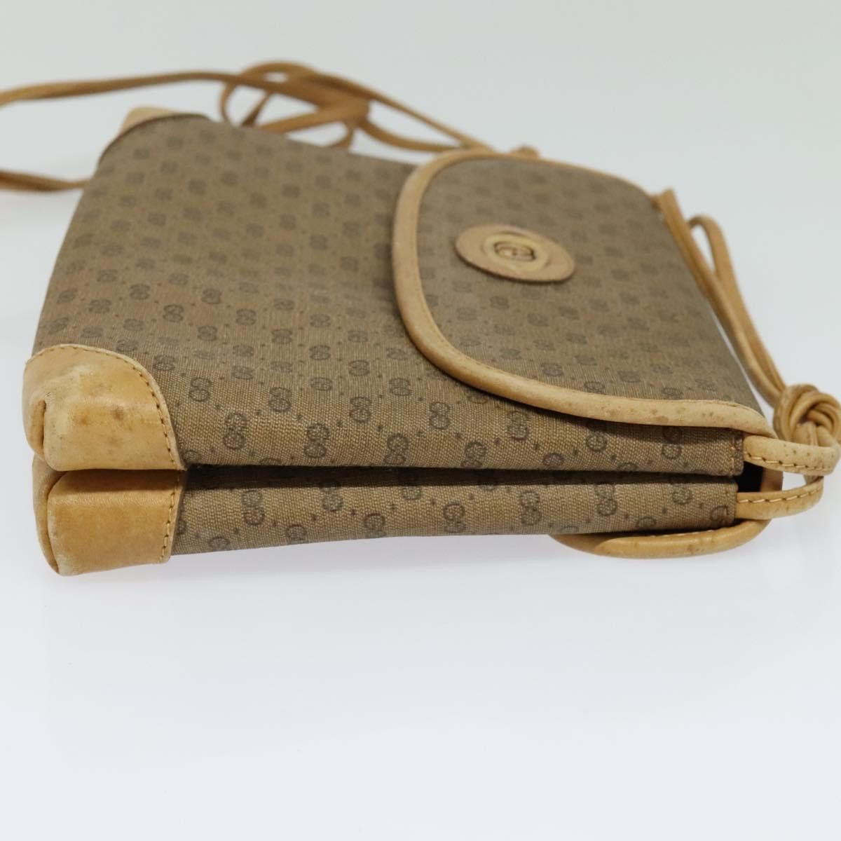 Gucci GUCCI Micro GG Supreme Shoulder Bag Pvc Beige Gold 007 49 Size ONE SIZE - 5 Thumbnail