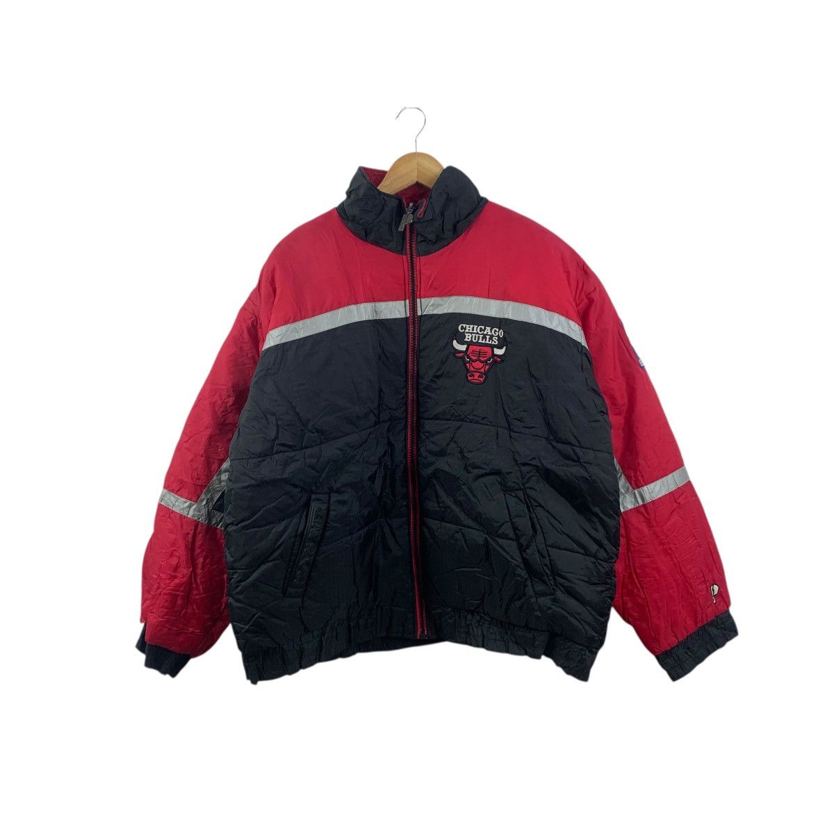 NBA Vintage NBA CHICAGO BULLS Pro Player Bomber Jacket Puffer Size US XXL / EU 58 / 5 - 1 Thumbnail