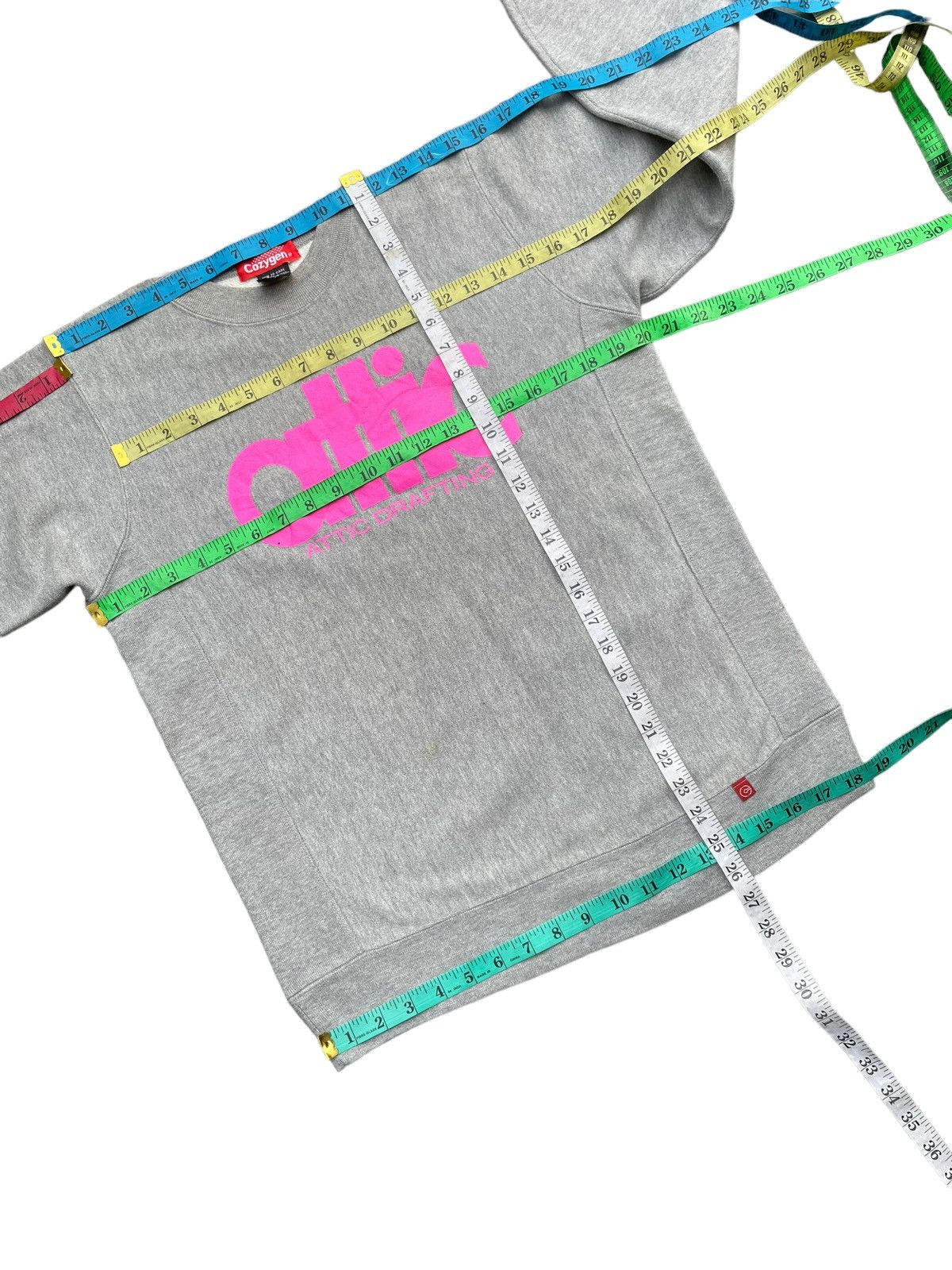 Japanese Brand × Team Cozy Cozygen Attic Drafting Reverseweave Crewneck Size US S / EU 44-46 / 1 - 11 Thumbnail