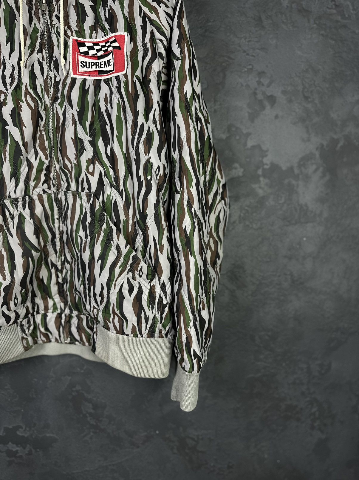 Supreme Supreme Poly Diamond Quilted Hooded Jacket Camo Rare Size US S / EU 44-46 / 1 - 5 Thumbnail