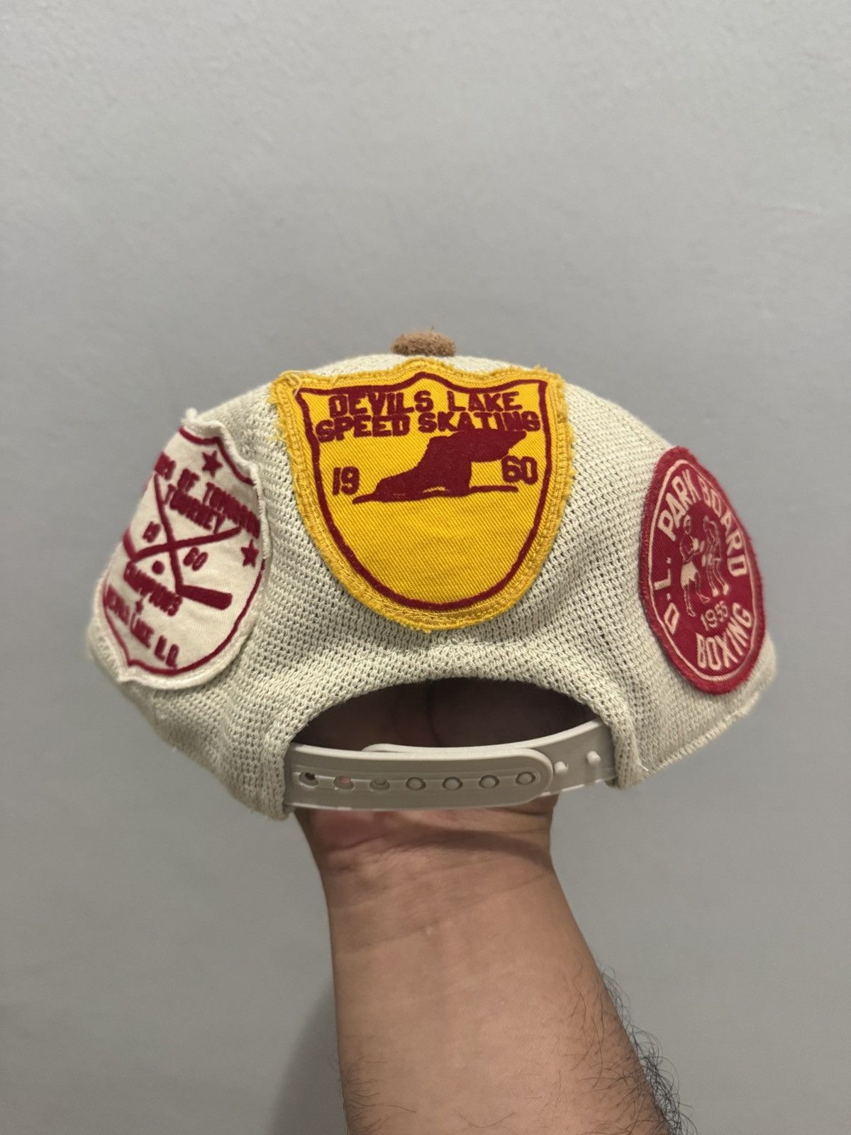 Japanese Brand Vintage Denim Dungaree Kapital Trucker Hat Size 54-58cm Size ONE SIZE - 4 Thumbnail