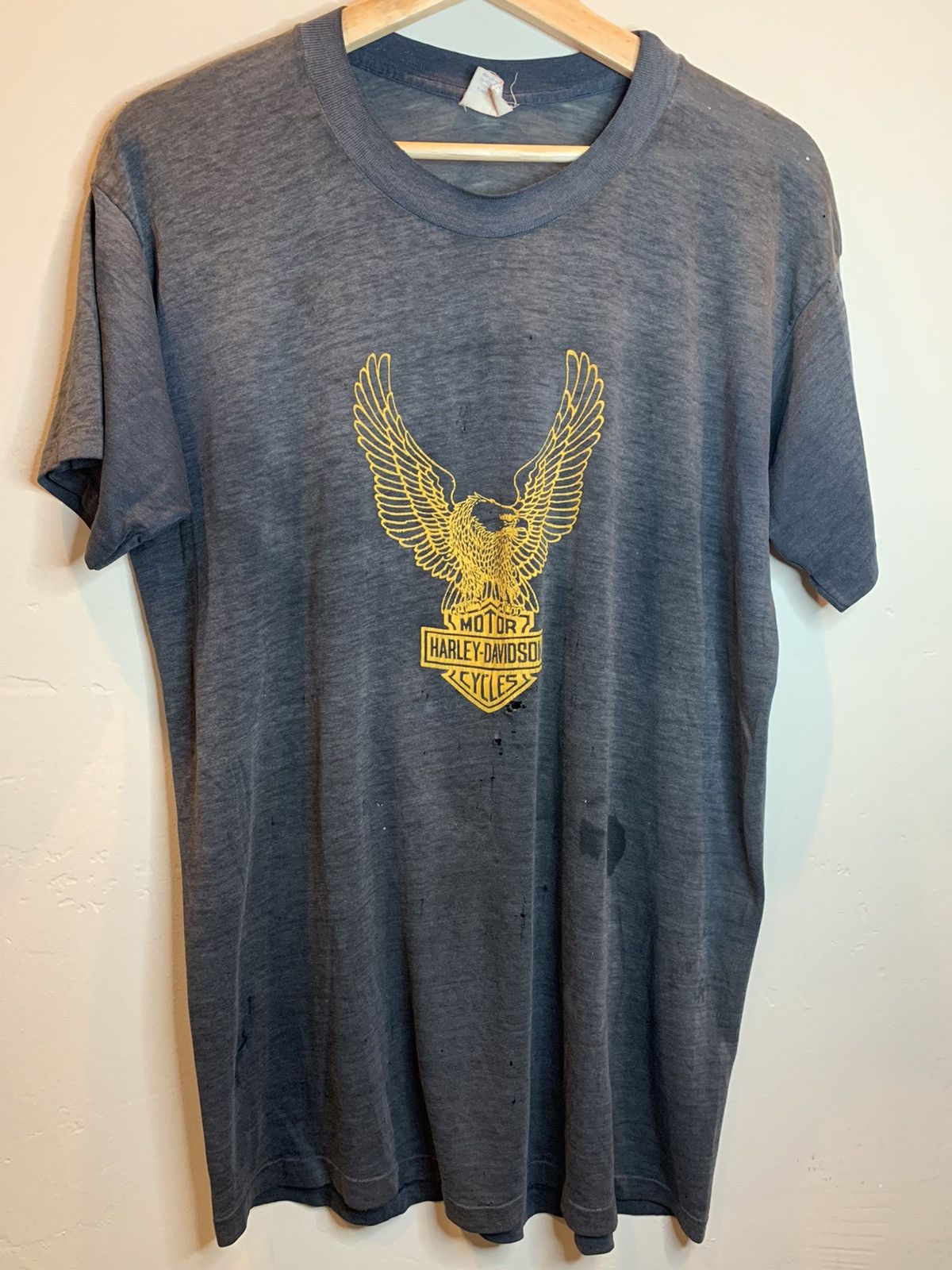 *RARE* Vintage 70s Harley Davidson Las Vegas USA-Made Shirt