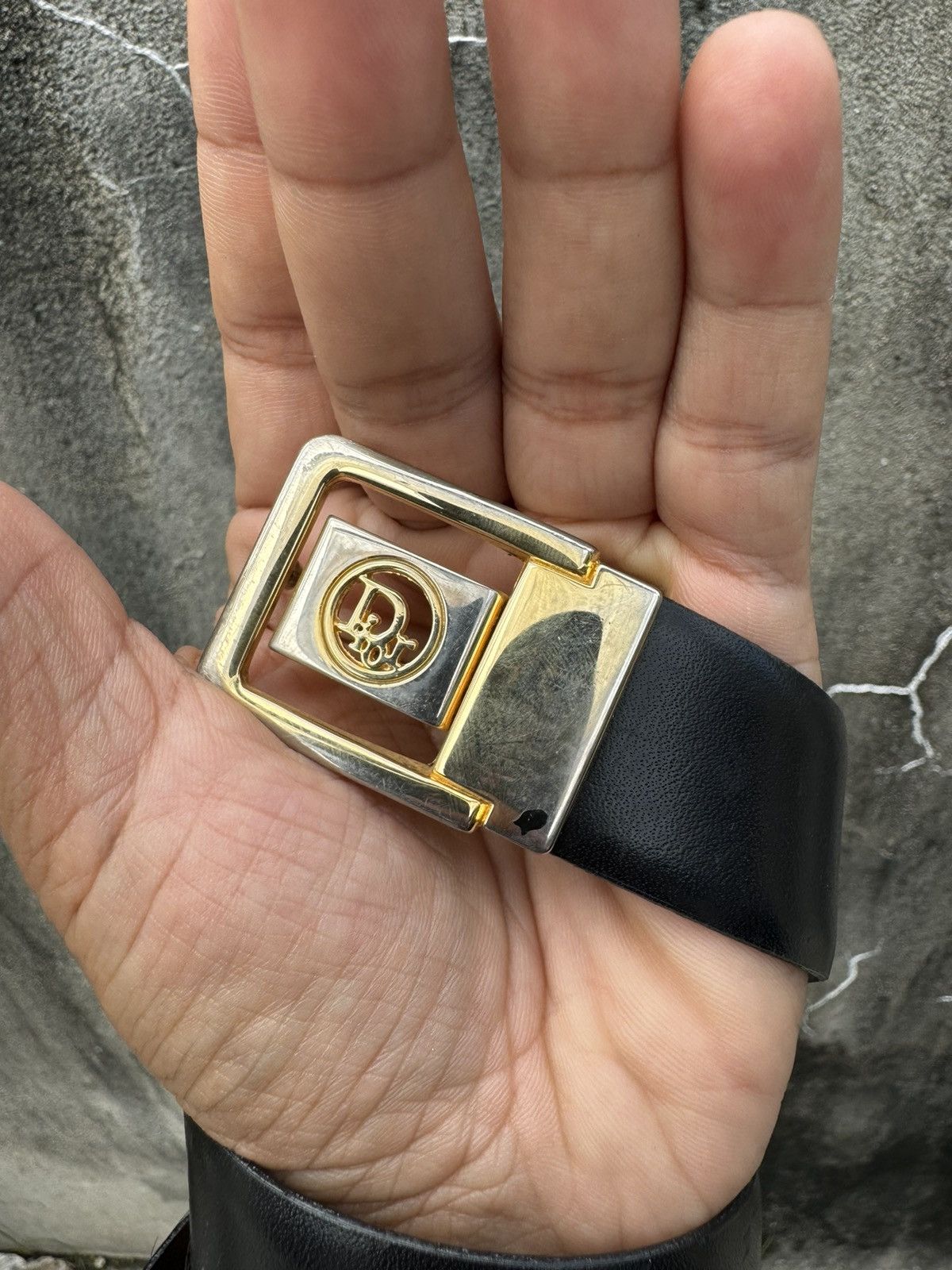 Christian Dior Monsieur × Designer × Vintage RARE 90s CHRISTIAN BELT BUCKLE Size ONE SIZE - 2 Thumbnail