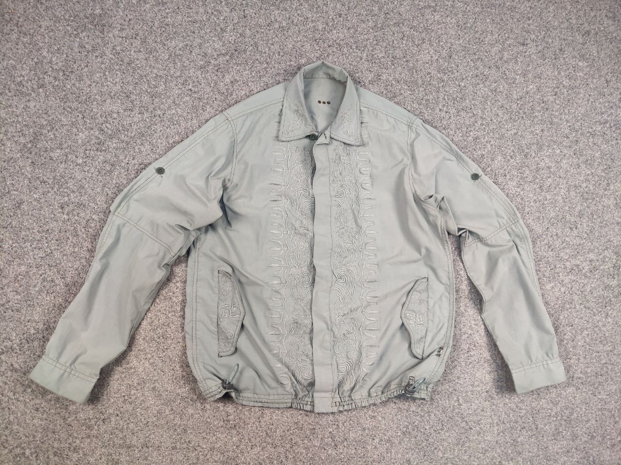 Maharishi Vintage Maharishi Japan Embroidered logo Bomber Jacket Size US M / EU 48-50 / 2 - 13 Thumbnail
