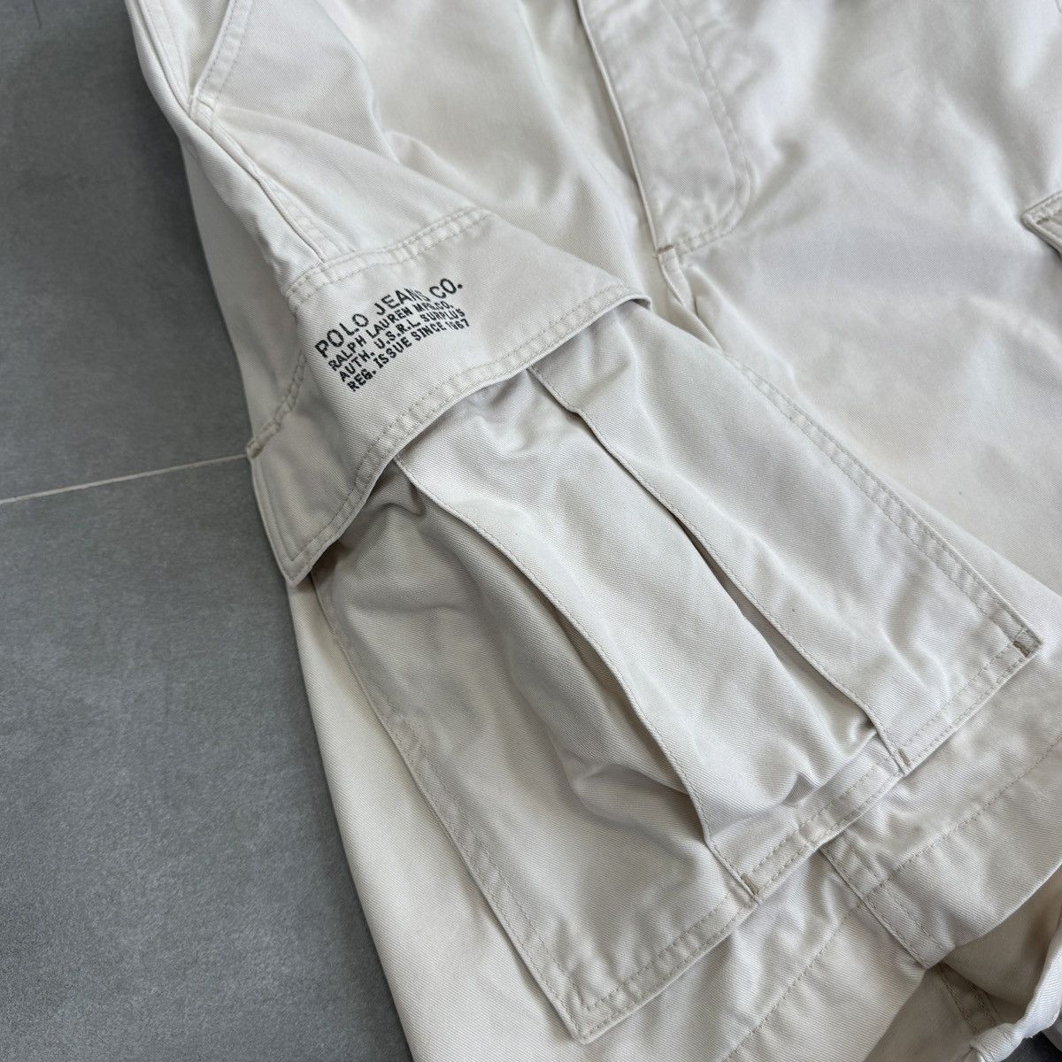 Polo Ralph Lauren Polo Jeans Company Ralph Lauren Cargo Baggy Shorts Size 34 Size US 34 / EU 50 - 7 Thumbnail