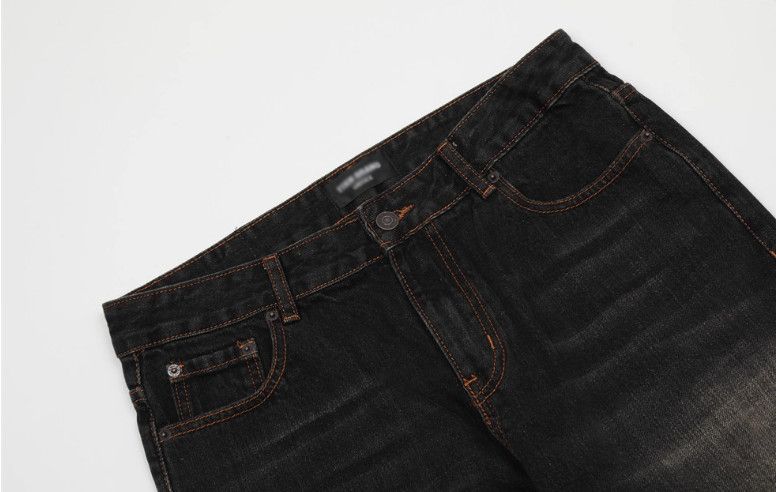 Vintage Men's hippie loose wide-leg washed bootcut jeans Size US 34 / EU 50 - 3 Thumbnail