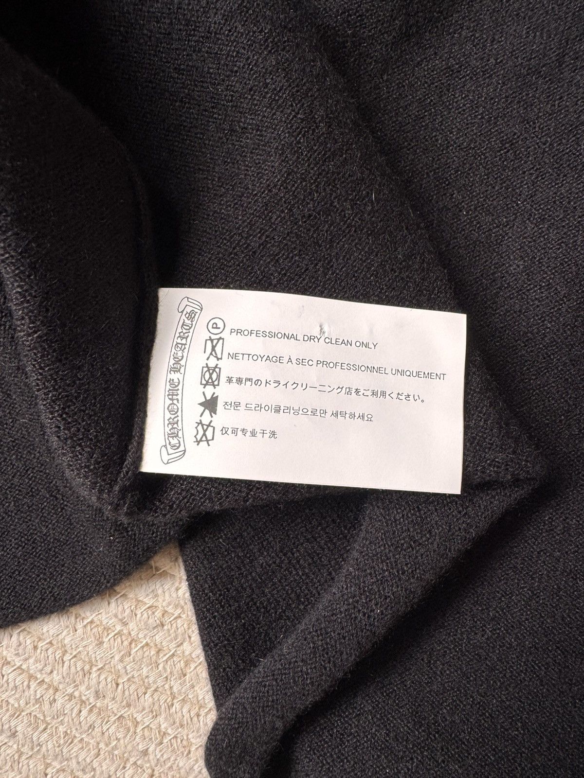 Chrome Hearts Chrome Hearts cashmere Cardigan Floral Hearts size M Size M / US 6-8 / IT 42-44 - 8 Thumbnail