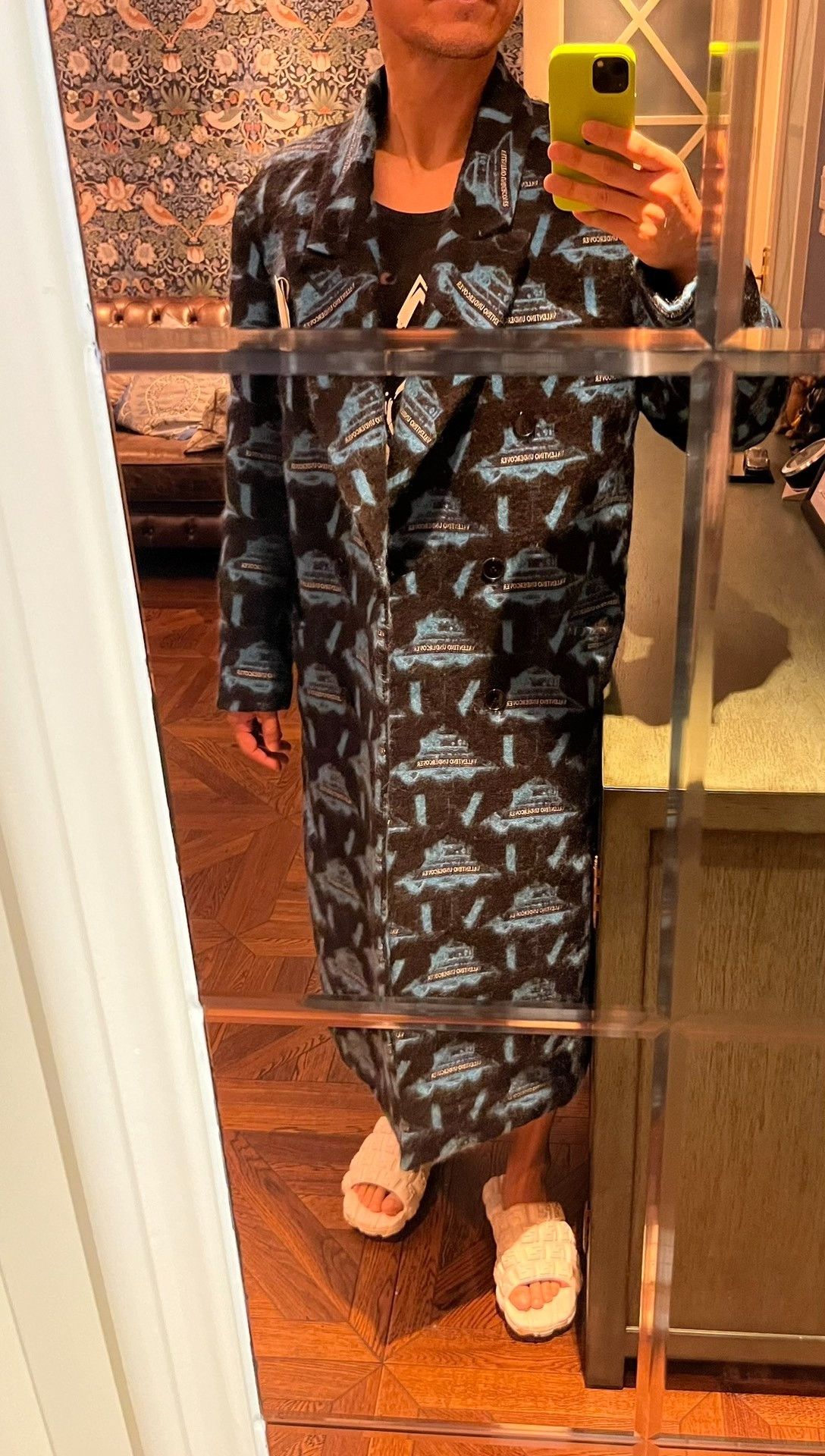 Valentino Valentino x Undercover Blue Long Coat Size US S / EU 44-46 / 1 - 2 Thumbnail