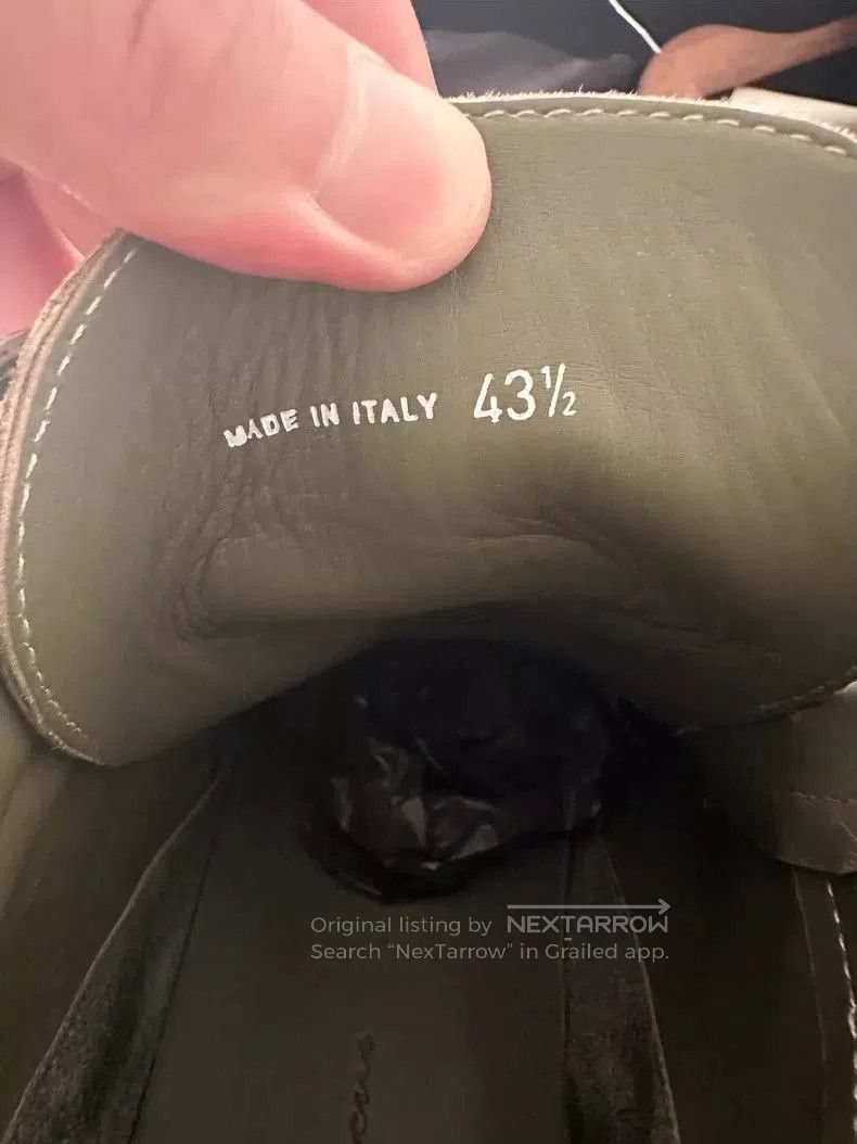 Rick Owens Rick Owens Geothrasher High. Size US 10.5 / EU 43-44 - 4 Thumbnail