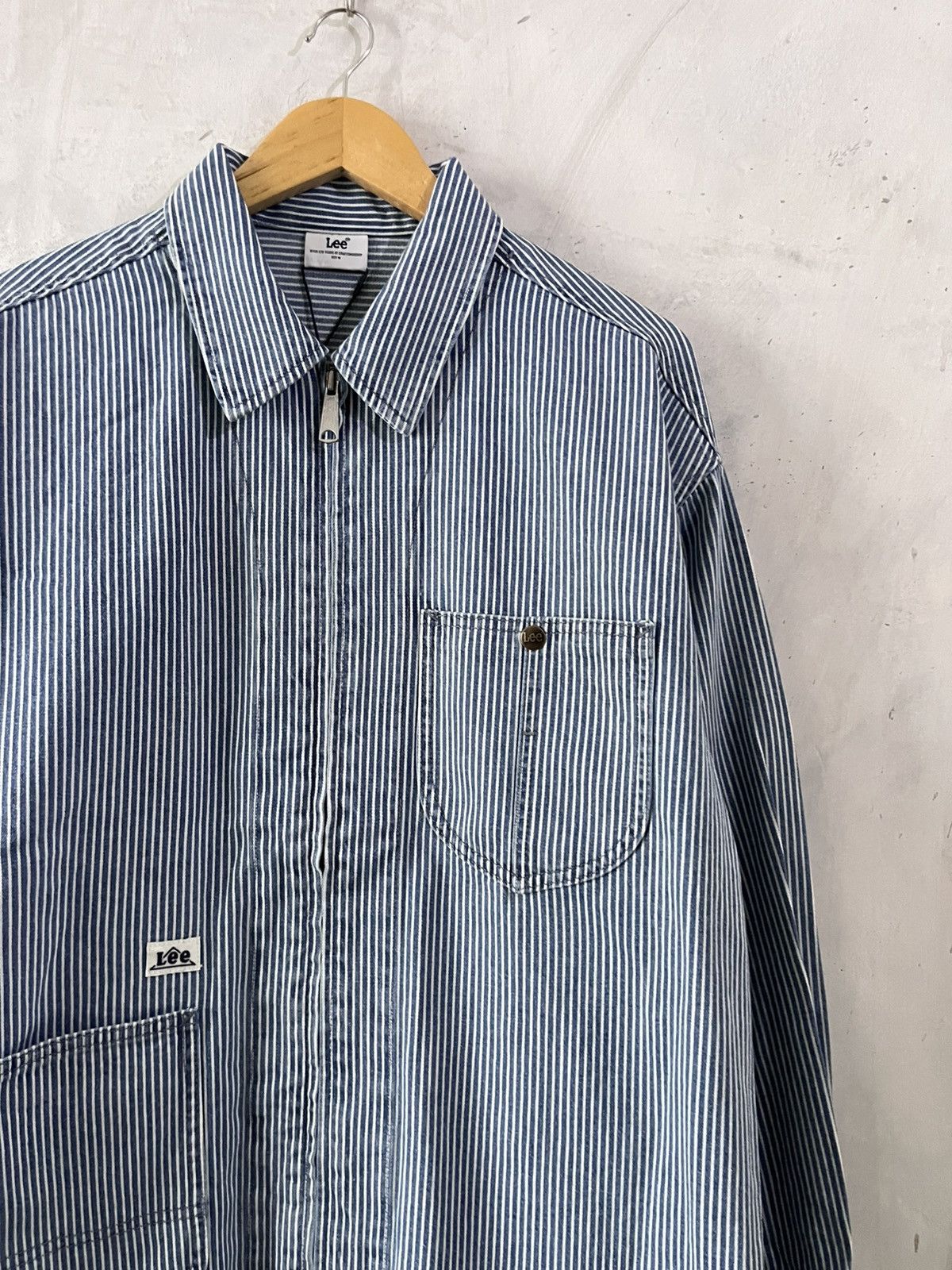 Lee Lee denim Hickory work Jacket Size US M / EU 48-50 / 2 - 2 Thumbnail
