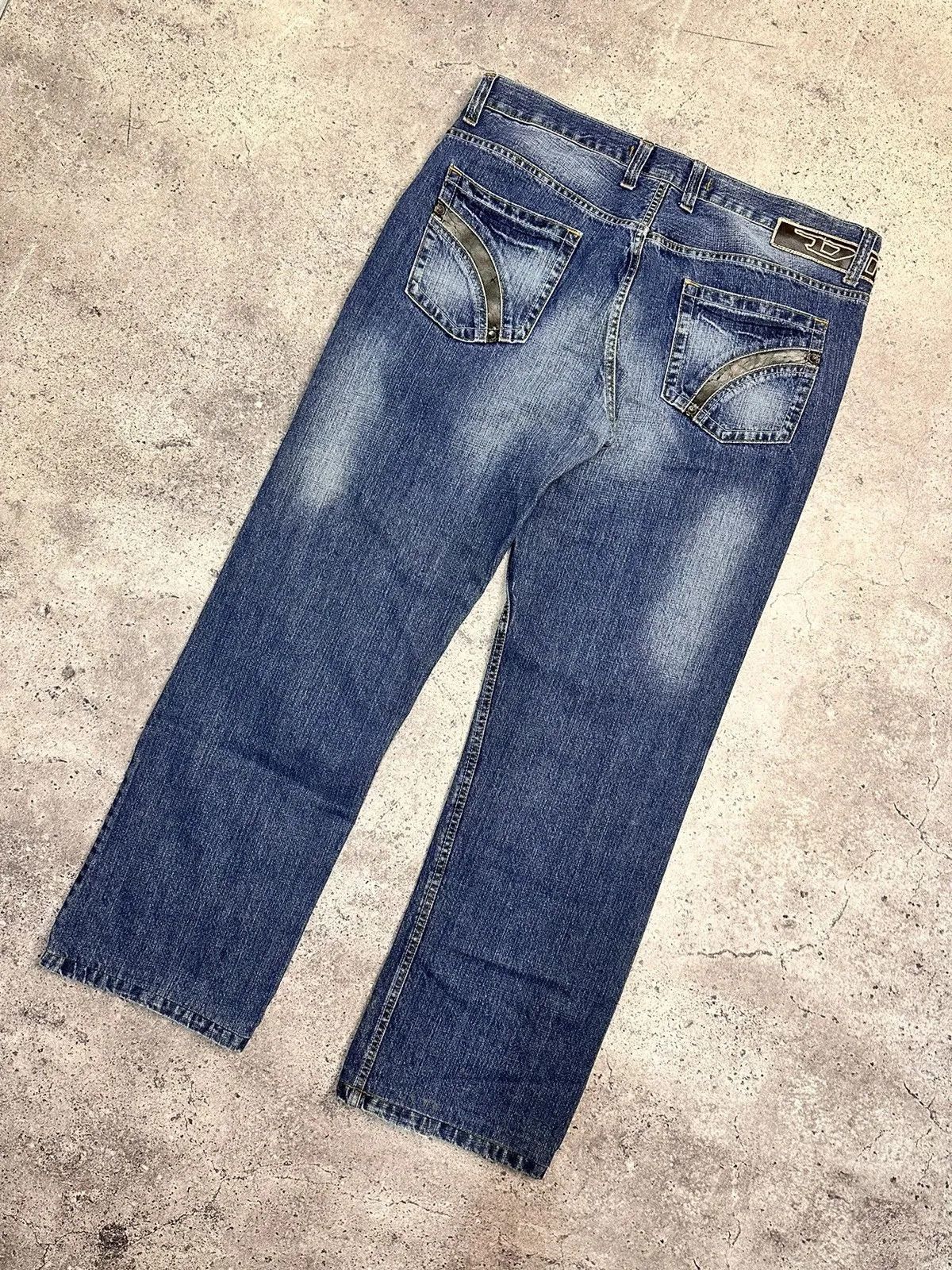 Diesel Vintage Diesel Bontage Denim Cargo Pants Avantgarde Luxury Size US 38 / EU 54 - 16 Thumbnail