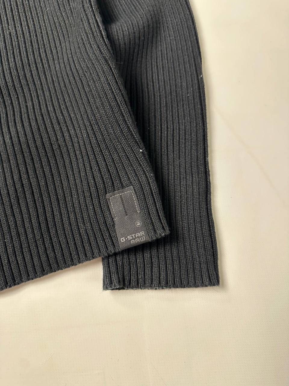G-Star 🔥G-Star Vintage Cable Knite Sweater Big Logo RAW Size US XL / EU 56 / 4 - 8 Thumbnail