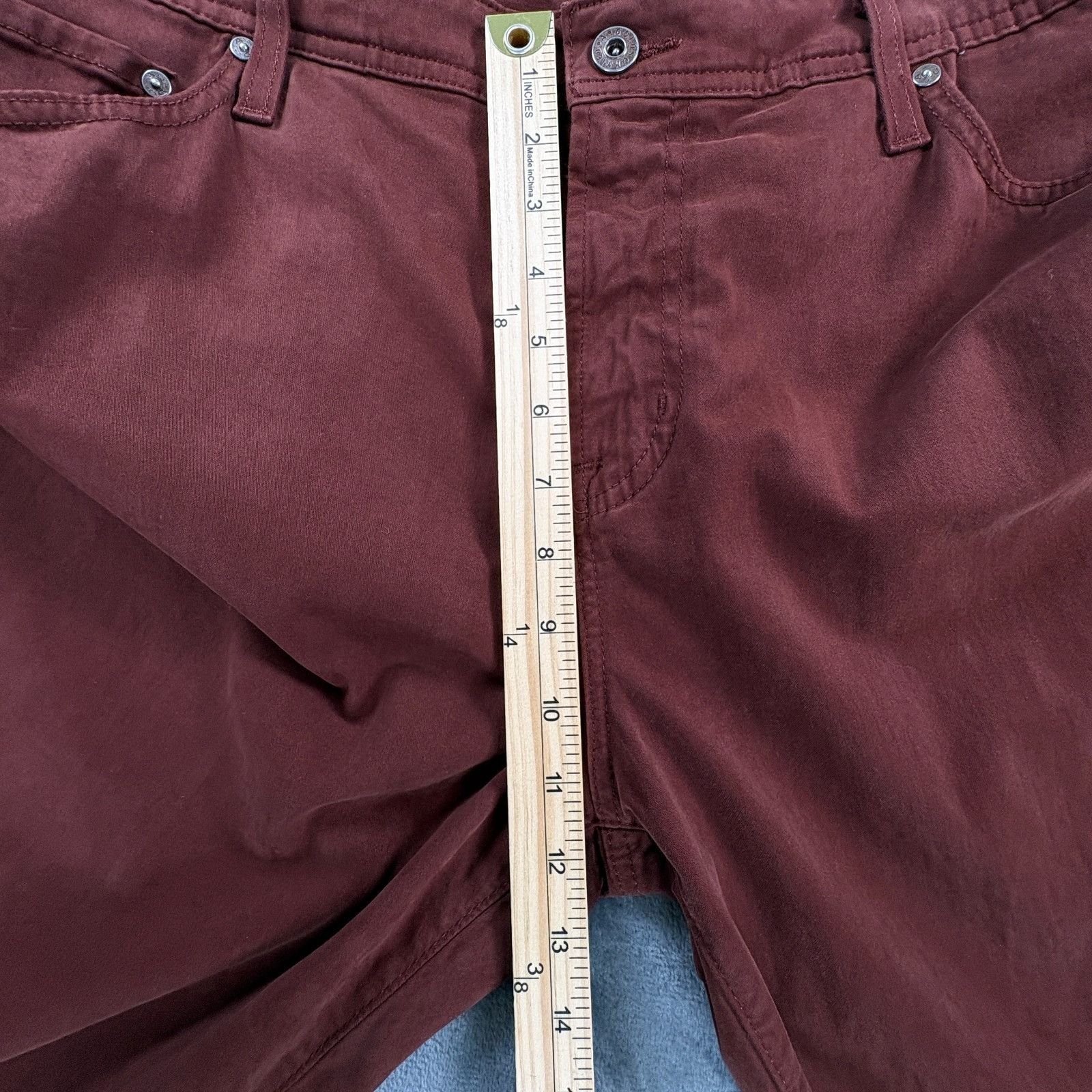 AG Adriano Goldschmied AG Adriano Goldschmied The Graduate 40x28 Rust Brown Tailore Size US 40 / EU 56 - 10 Thumbnail