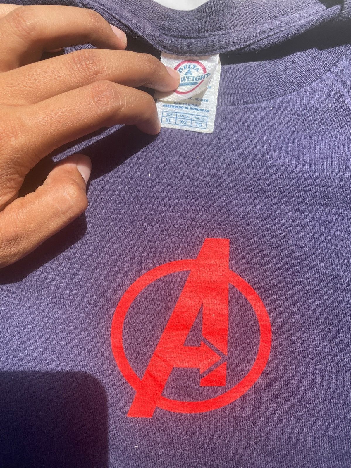 Marvel Comics Vintage Deck Card 2005 Marvel Avengers Assemble Iron Man Tee Size US XL / EU 56 / 4 - 6 Thumbnail