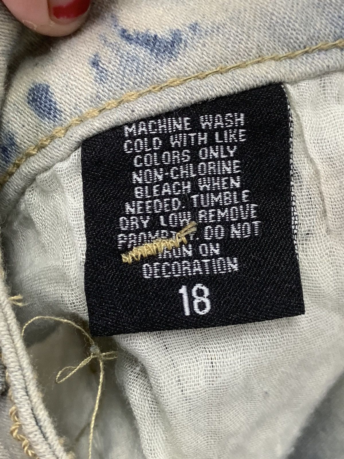 Japanese Brand Dazi Distress denim Style Size US 38 / EU 54 - 16 Thumbnail