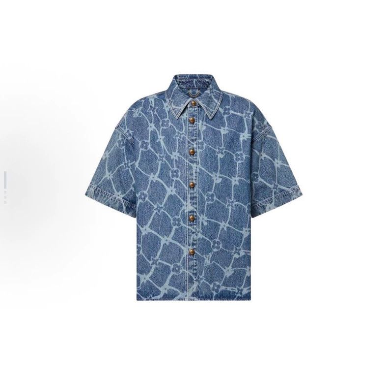 Louis Vuitton Louis Vuitton 24 New Water Wave Light and Shadow Full Prin Size US XL / EU 56 / 4 - 6 Thumbnail