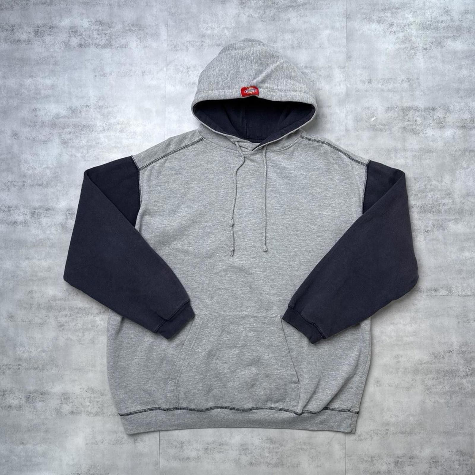 Dickies Y2K Dickies Gray Vintage Hoodie Jacket Size US XL / EU 56 / 4 - 7 Thumbnail