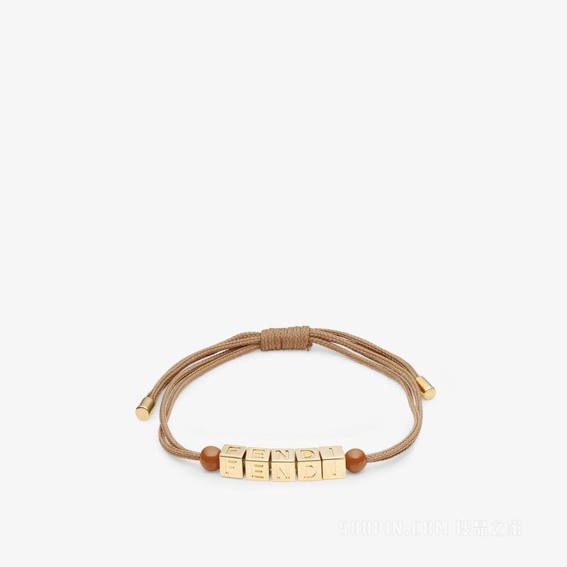 image of Fendi O1Loc1C0124 Bracelet In Golden, Women's