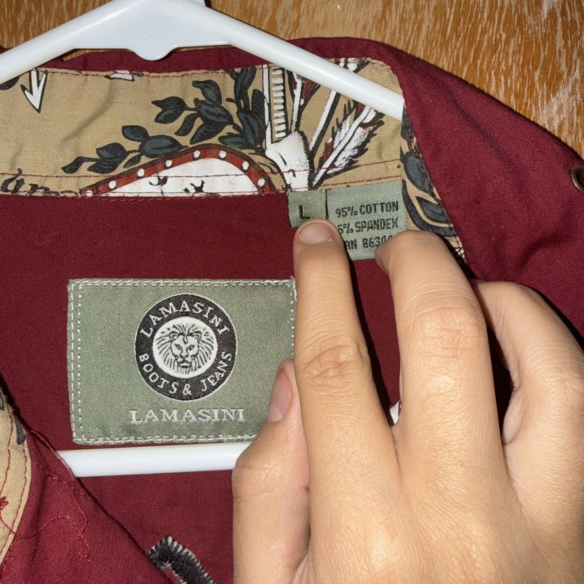 Marc Ecko LAMASINI flannel Size US L / EU 52-54 / 3 - 2 Thumbnail