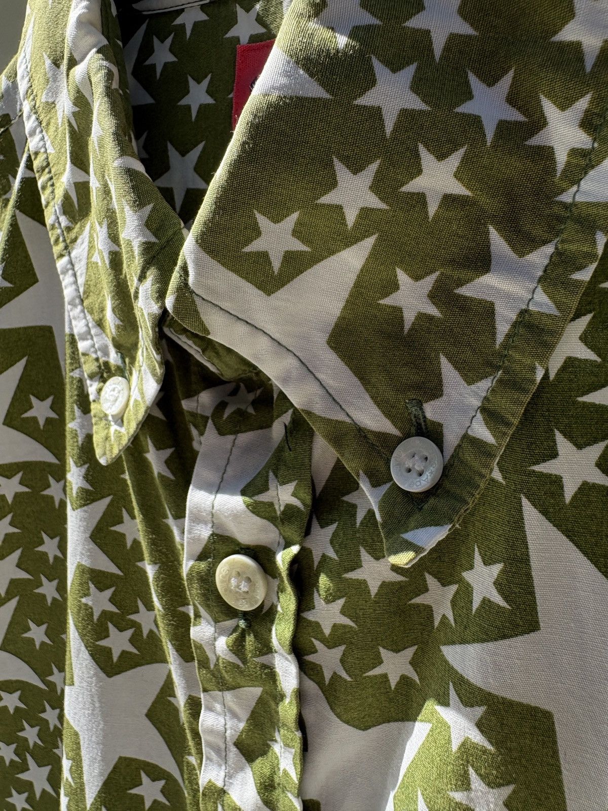 Bape A BATHING APE Star Printed Shirt Size US XS / EU 42 / 0 - 8 Thumbnail
