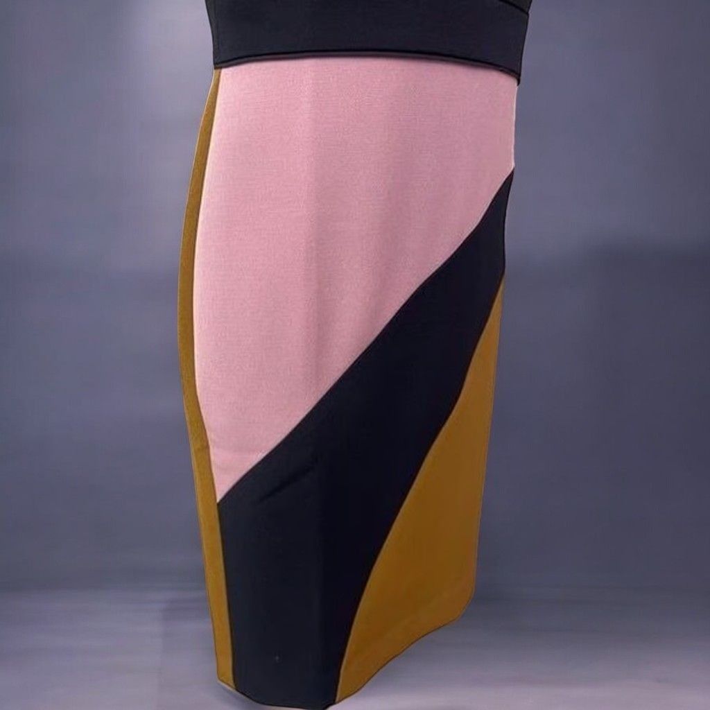 Ann Taylor Ann Taylor Midnight Navy Color Block Sleeveless Sheath 0 Size XS / US 0-2 / IT 36-38 - 12 Thumbnail