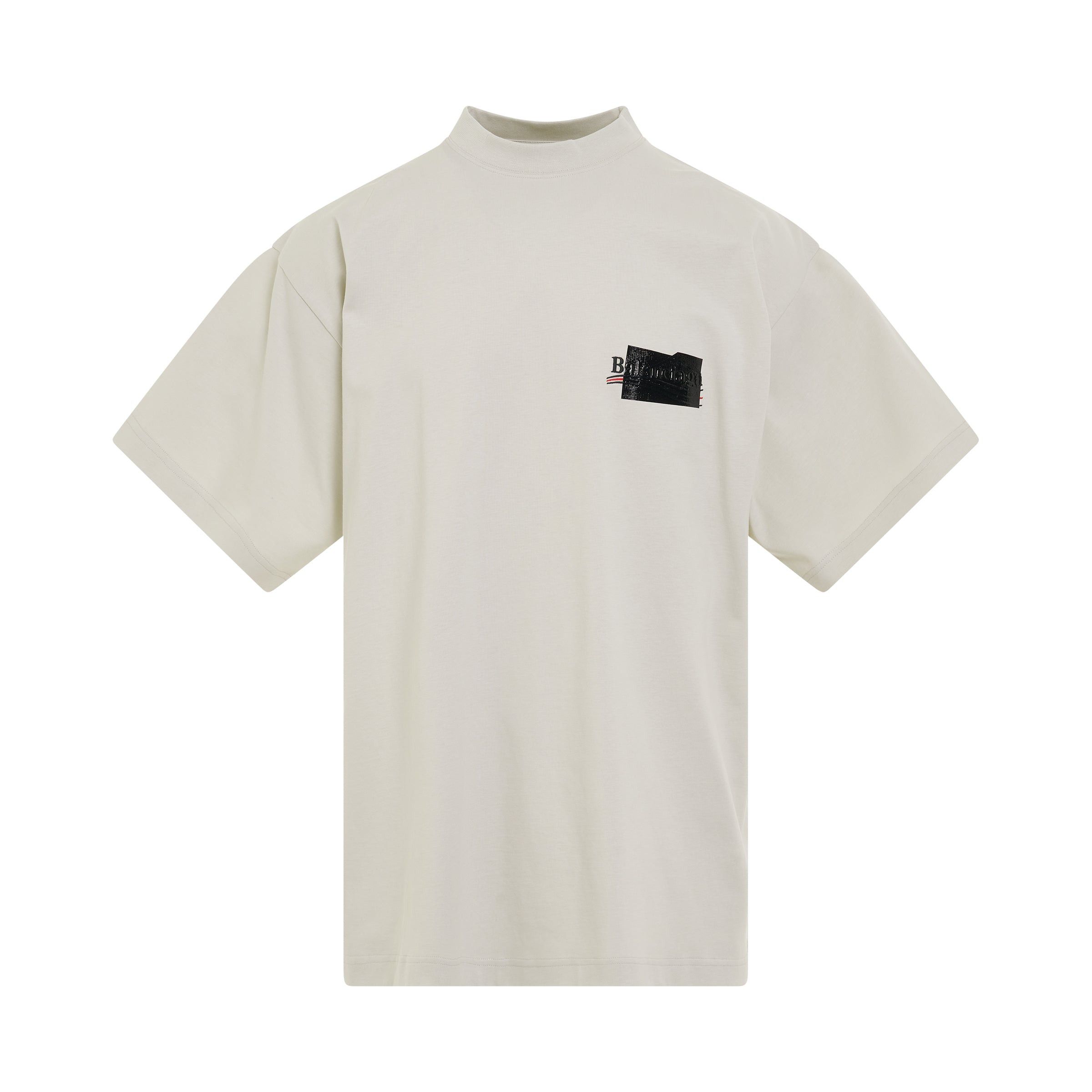 Balenciaga Gaffer T-shirt Oversized Ecru Size US L / EU 52-54 / 3 - 1 Preview