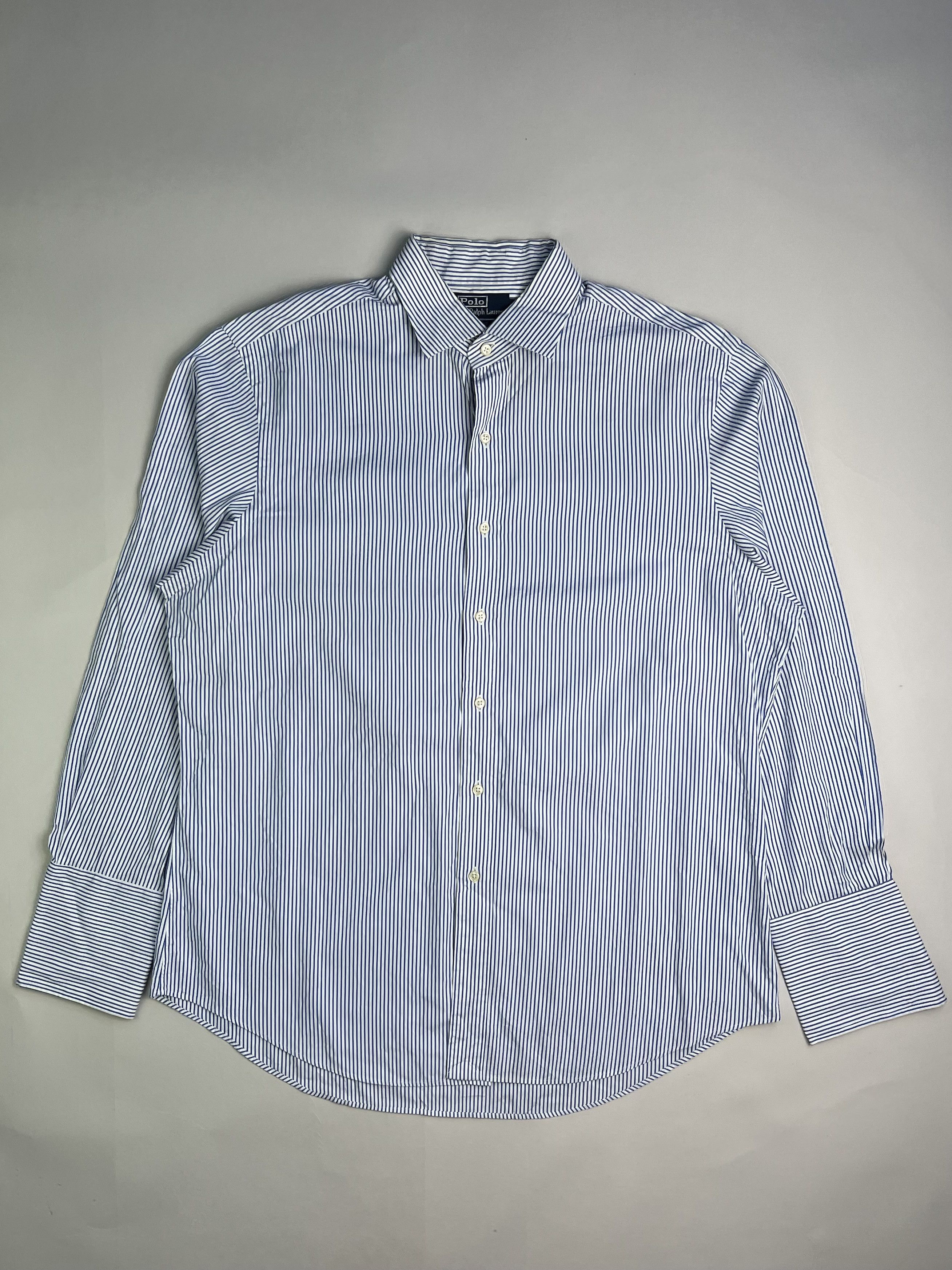 Ralph Lauren Ralph Lauren Striped Cotton Shirt Size US XL / EU 56 / 4 - 1 Thumbnail