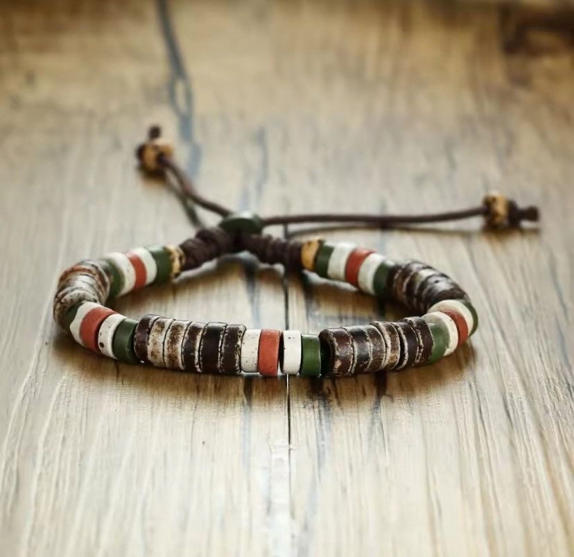 Other Holiday Natural Stone Beaded Bracelet Size ONE SIZE - 1 Thumbnail