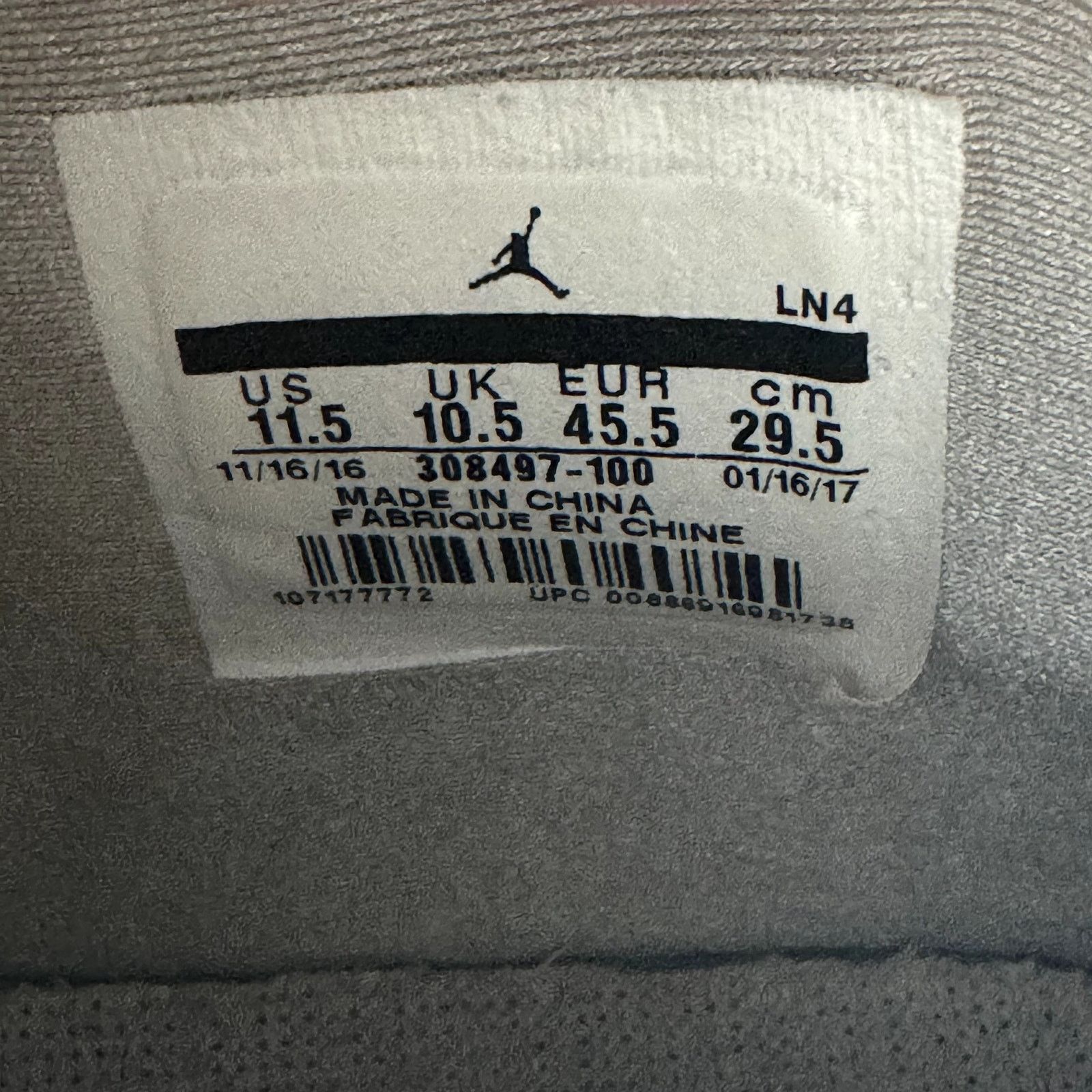 Jordan Brand × Nike Size 11.5 - Air Jordan 4 Retro Pure Money 2017 Men's Shoes Size US 11.5 / EU 44-45 - 7 Thumbnail