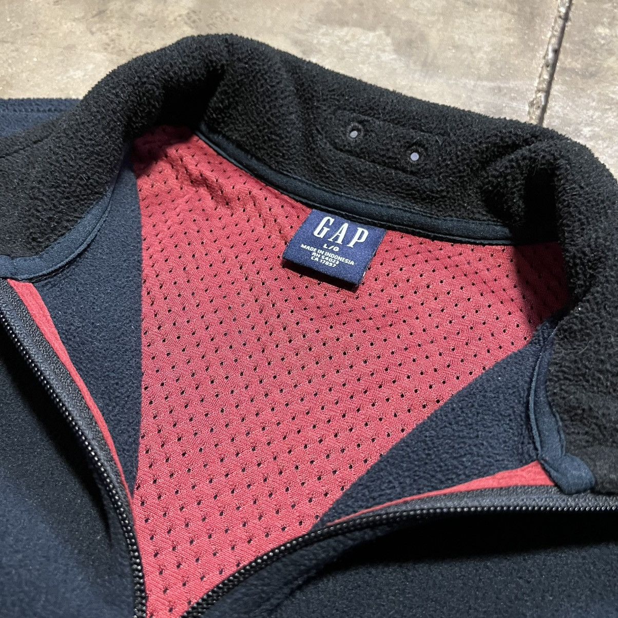 Gap Vintage Gap Fleece Pullover Sweatshirt Jacket Quarter Zip Size US L / EU 52-54 / 3 - 10 Thumbnail