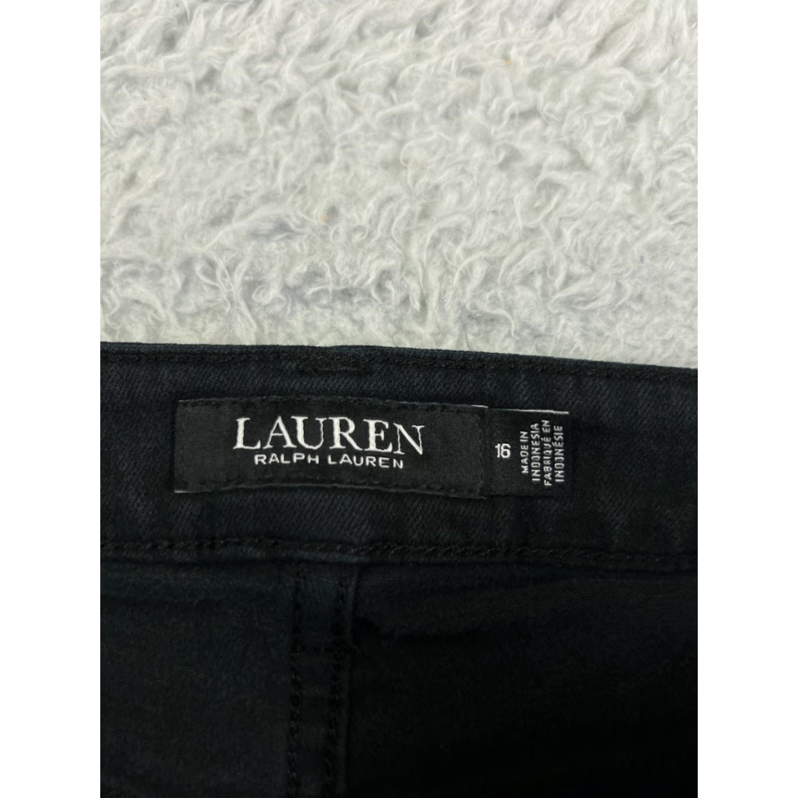 Ralph Lauren Ralph Lauren Jeans Womens 16 Black Label Tapered Cotton Blend 33x26 Denim Size 38" / US 16 / IT 52 - 6 Thumbnail