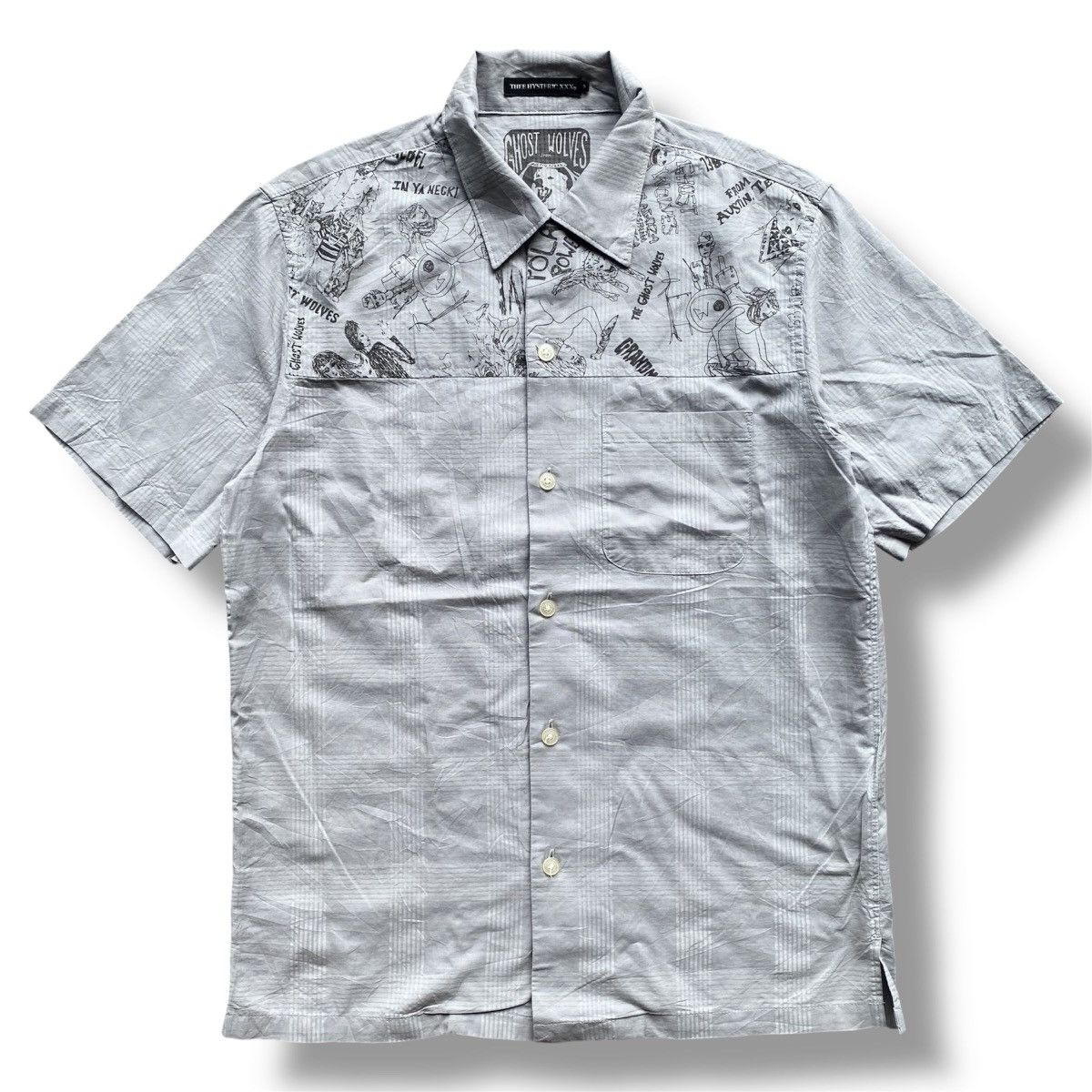 Hysteric Glamour 🔥HYSTERIC GLAMOUR x THE GHOST WOLVES SHIRT. Size US S / EU 44-46 / 1 - 4 Thumbnail