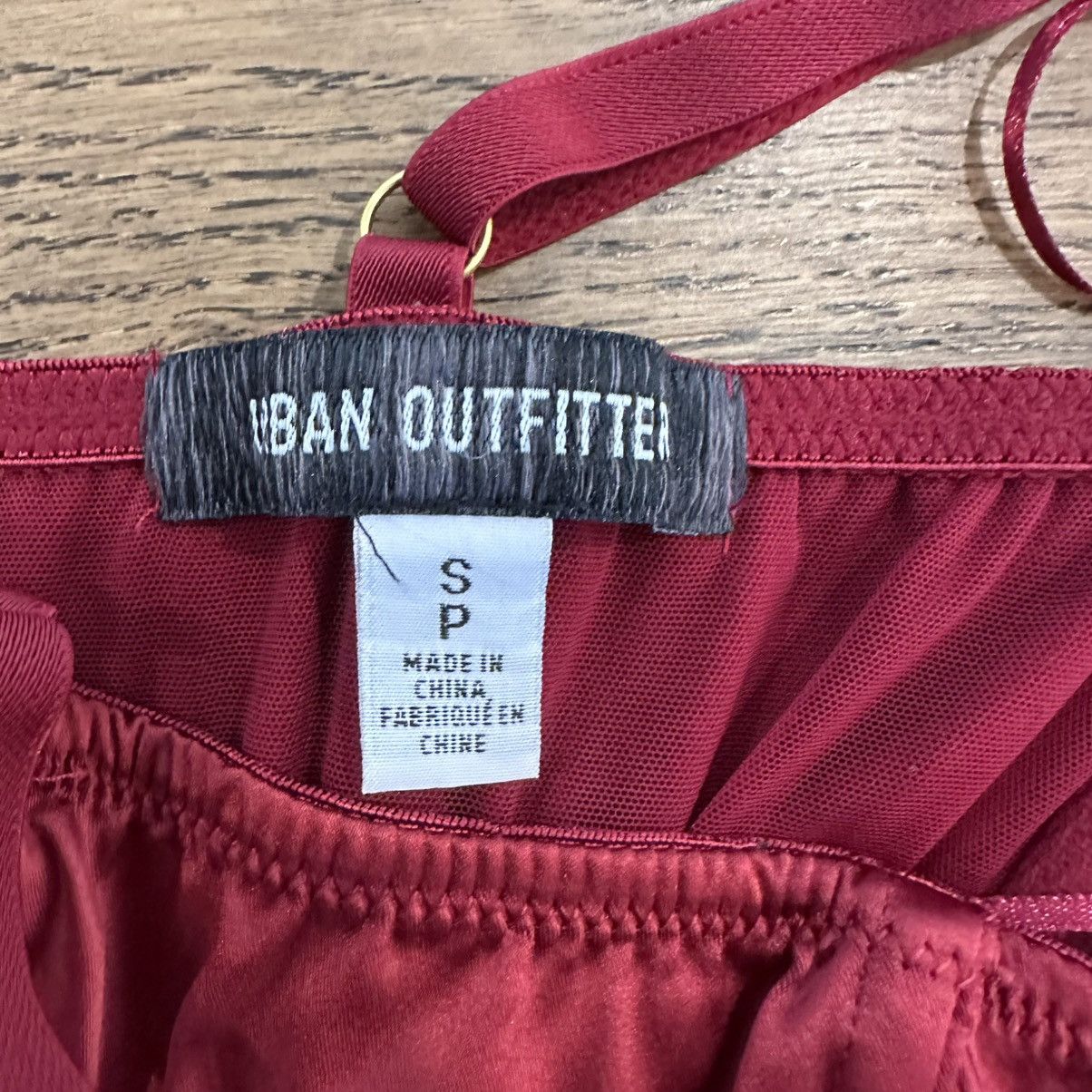 Urban Outfitters Urban Outfitters Lexi Cropped Satin Bustier Corset Crop Top Size S / US 4 / IT 40 - 3 Thumbnail
