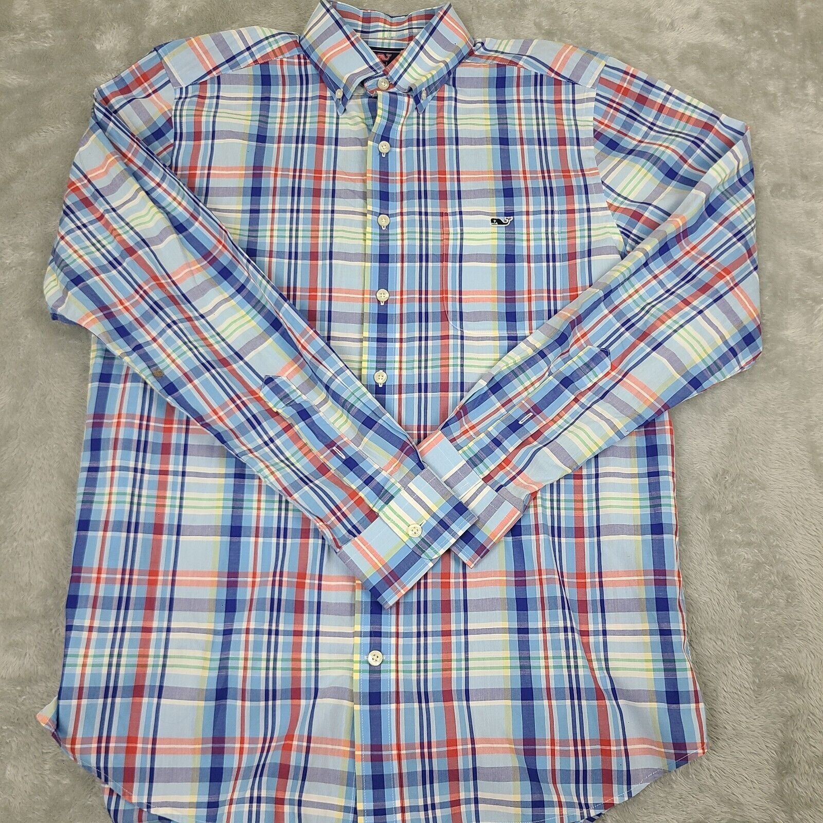 Vineyard Vines Vineyard Vines Slim Fit Tucker Shirt Mens Size Medium Long S Size US M / EU 48-50 / 2 - 1 Thumbnail