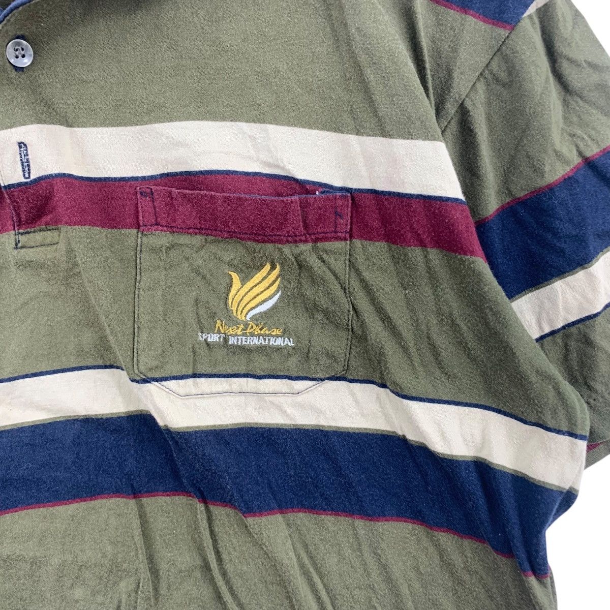 Vintage Vintage NEXT PHASE INTERNATIONAL Golf Polo Tee Shirt Top Size US L / EU 52-54 / 3 - 5 Thumbnail