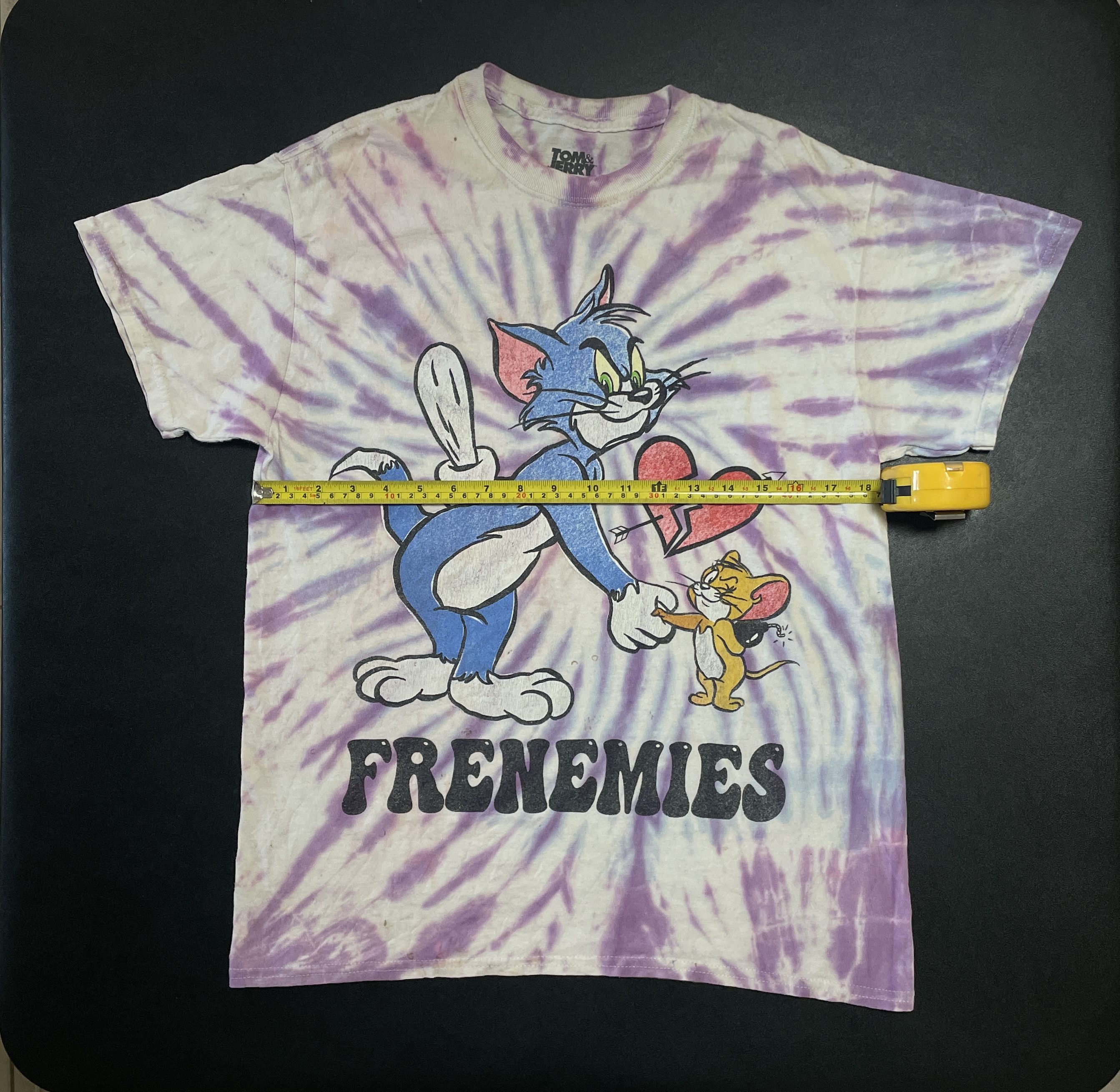 Other Tom & Jerry Tie Dye Frenemies Medium shirt Size US M / EU 48-50 / 2 - 4 Thumbnail