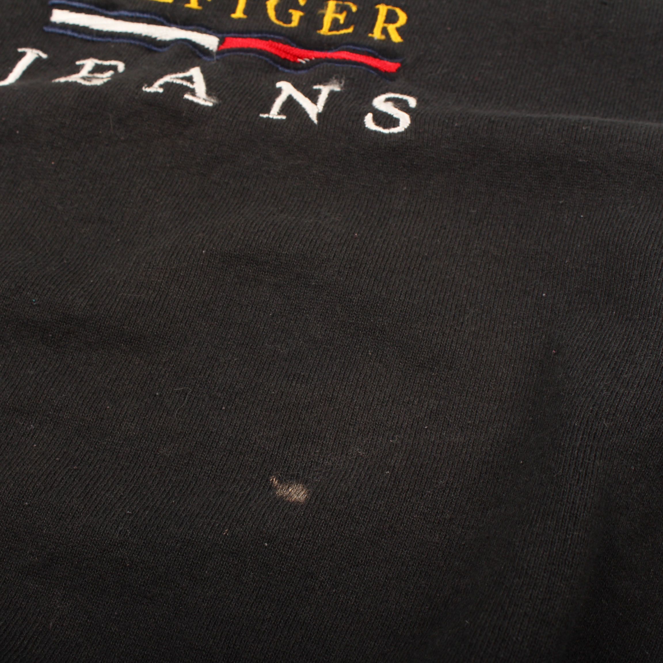 Tommy Hilfiger Tommy Hilfiger Jeans Black Sweatshirt 90s Logo Crewneck Size US L / EU 52-54 / 3 - 6 Thumbnail
