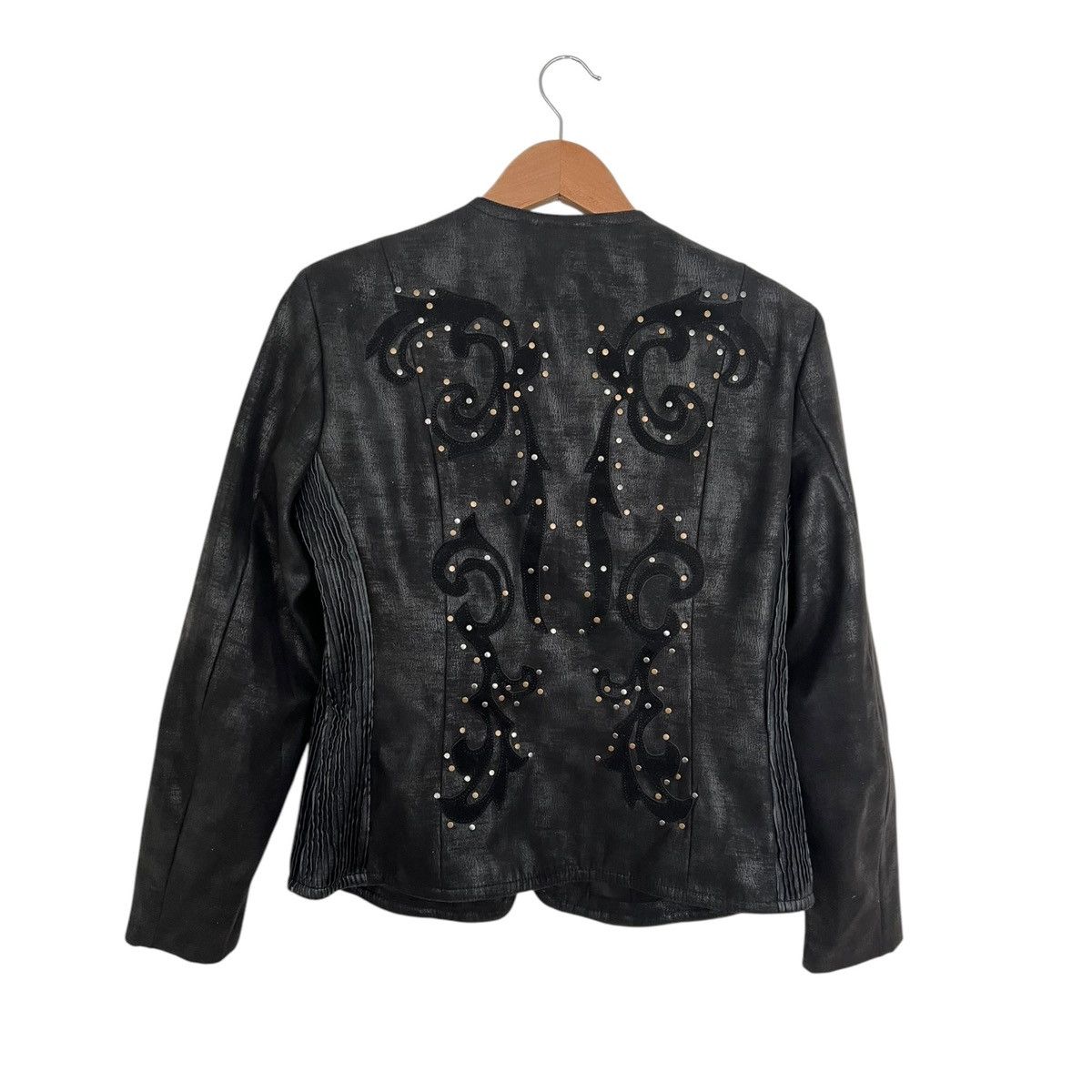 Japanese Brand × Vintage Stud leather jacket Size M / US 6-8 / IT 42-44 - 3 Thumbnail