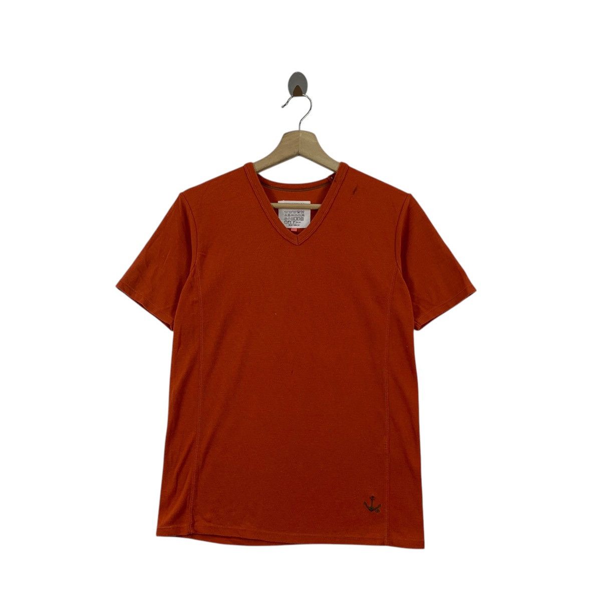 URBAN RESEARCH DOORS URBAN RESEARCH JAPAN Minimalist Design V Neck Tee Shirt Size US S / EU 44-46 / 1 - 1 Thumbnail