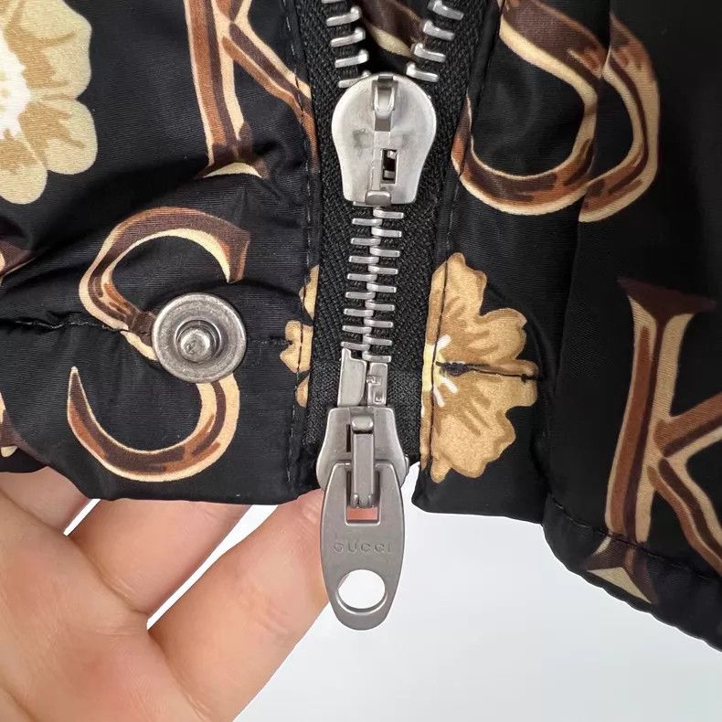 Gucci Gucci Co-branded logo full-printed corduroy lapel down jac Size US S / EU 44-46 / 1 - 8 Thumbnail