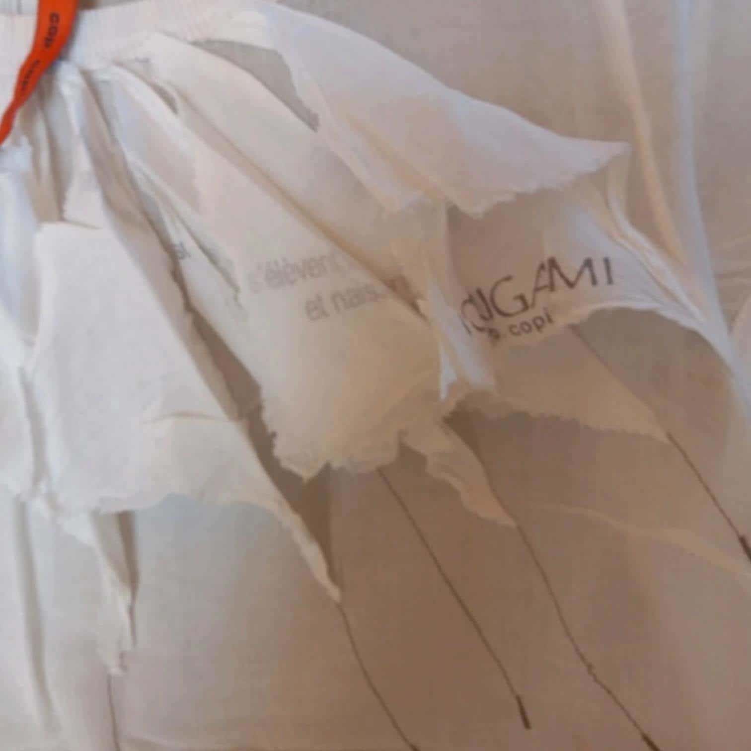 Other The Cop Copine Origami Poetry 2010 Tee Size ONE SIZE - 4 Thumbnail