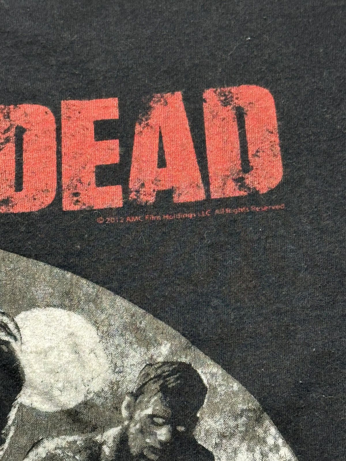 Garbage TV Vintage Y2K The Walking Dead Zombie TV 2012 T-shirt Size US L / EU 52-54 / 3 - 3 Thumbnail