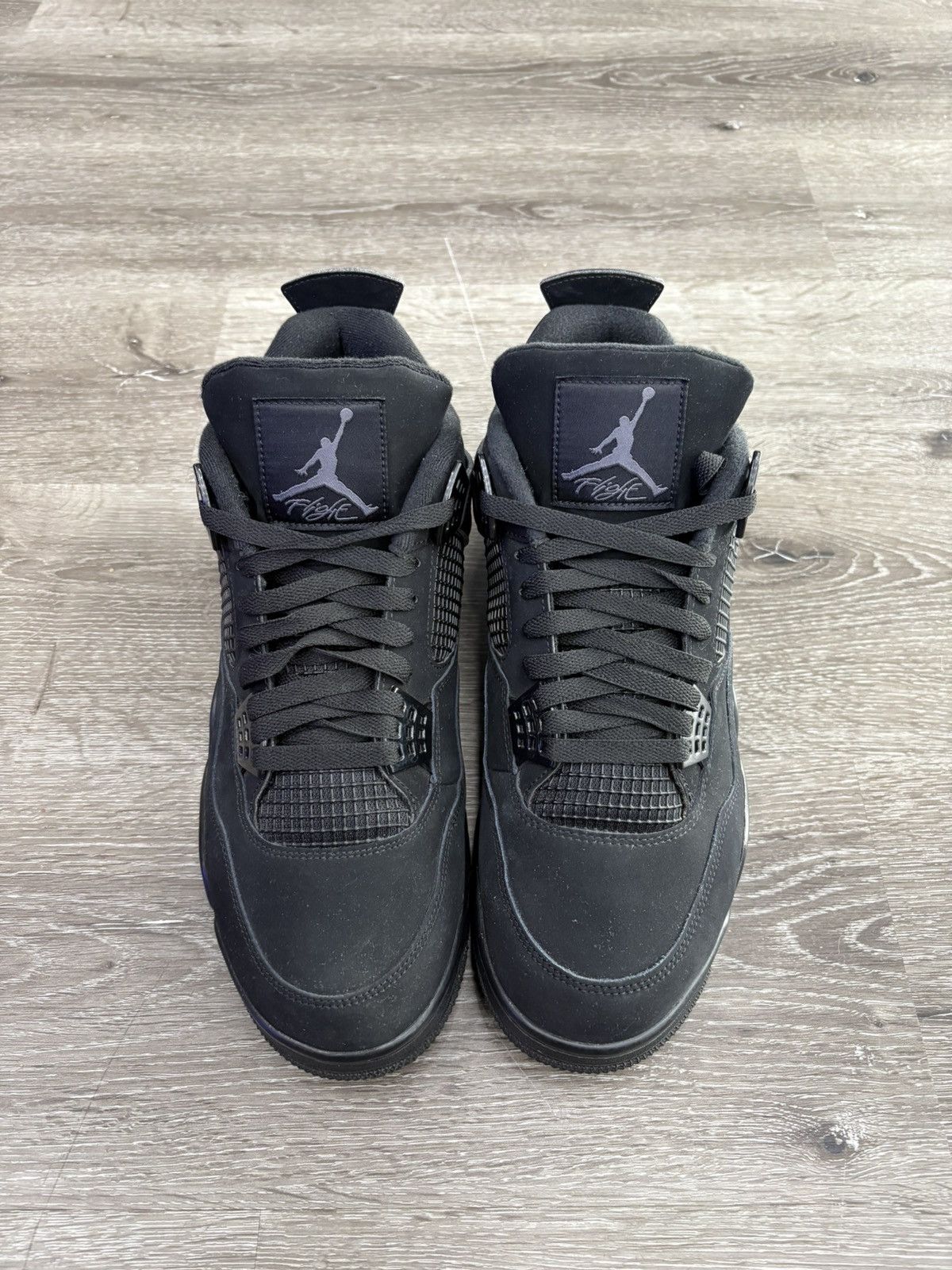 Jordan Brand Air Jordan 4 Retro “Black Cat” **PRE-OWNED** Size US 13 / EU 46 - 3 Thumbnail
