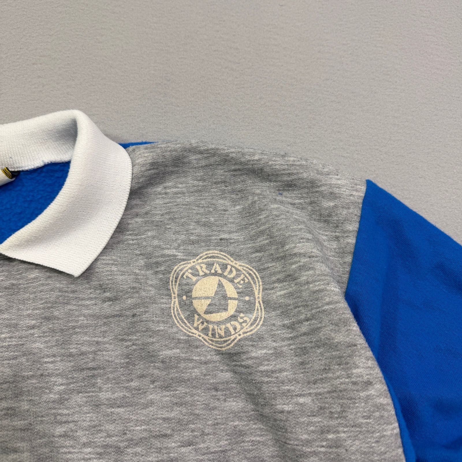Vintage Vintage Trade Winds Short Sleeve Collared Sweatshirt XL Size US XL / EU 56 / 4 - 3 Thumbnail