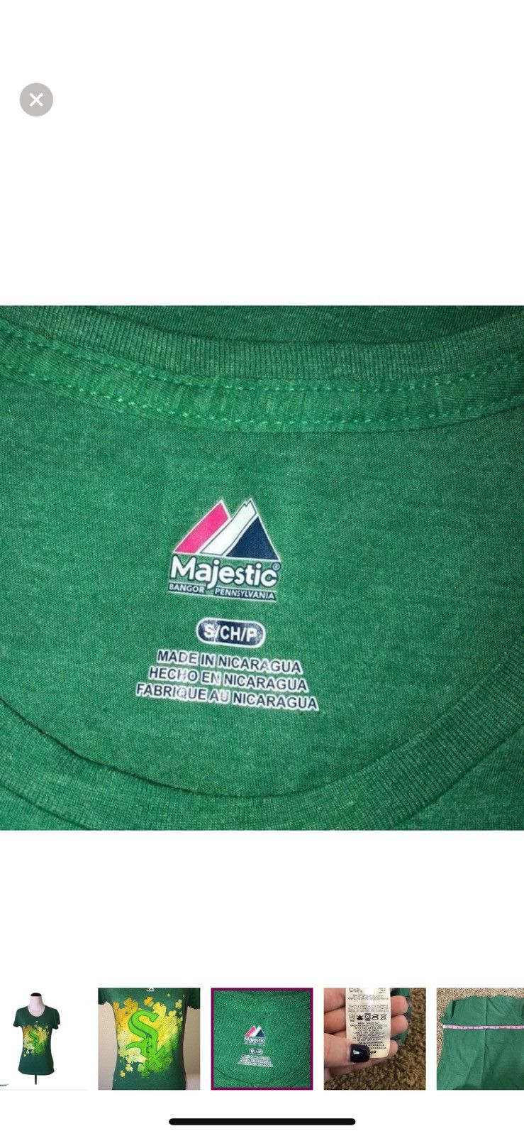 Majestic Majestic small Irish Chicago white Sox tee Size S / US 4 / IT 40 - 4 Thumbnail