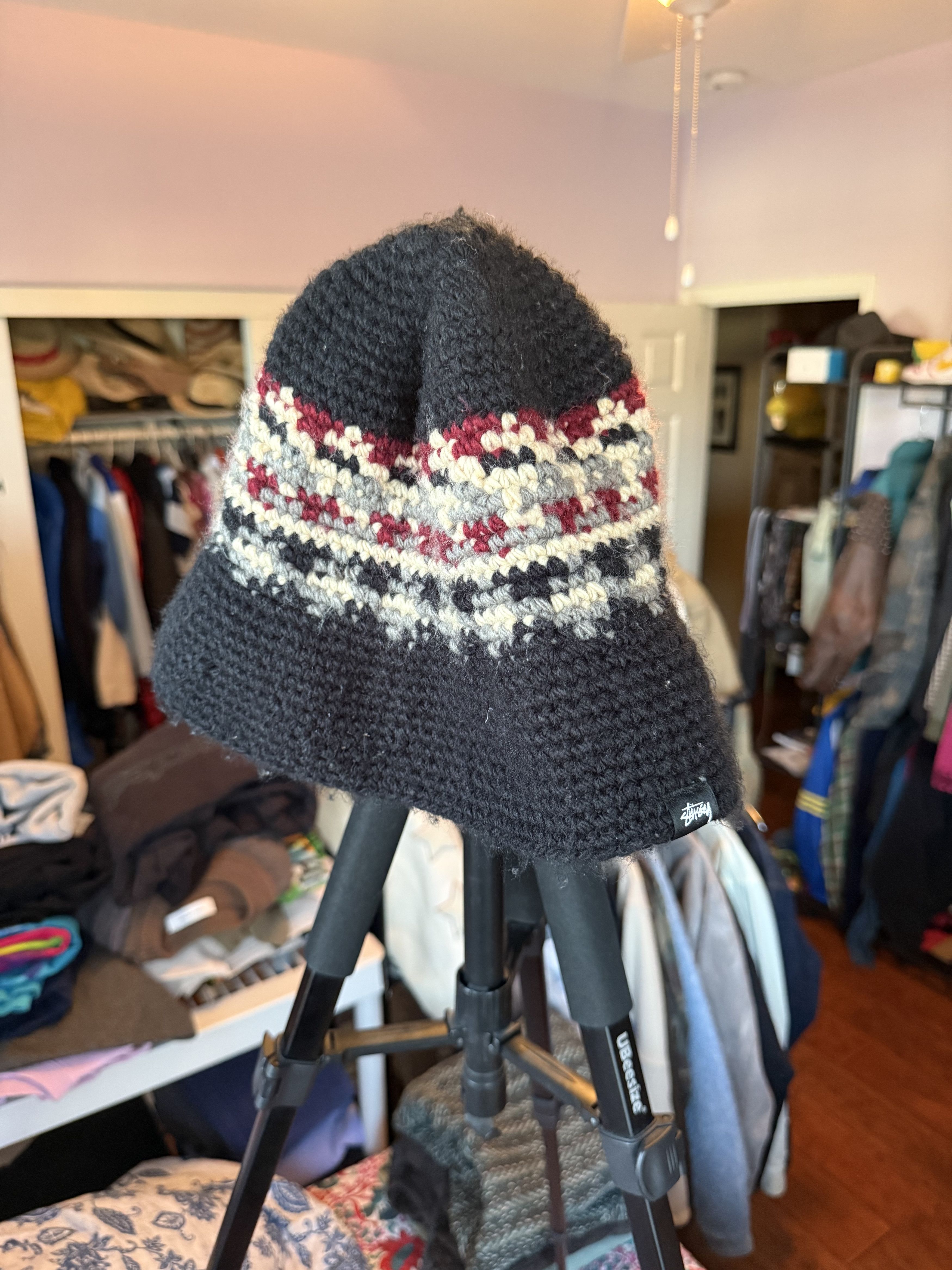 Patta × Stussy Stussy x Patta Striped Bucket Hat Knit | Grailed