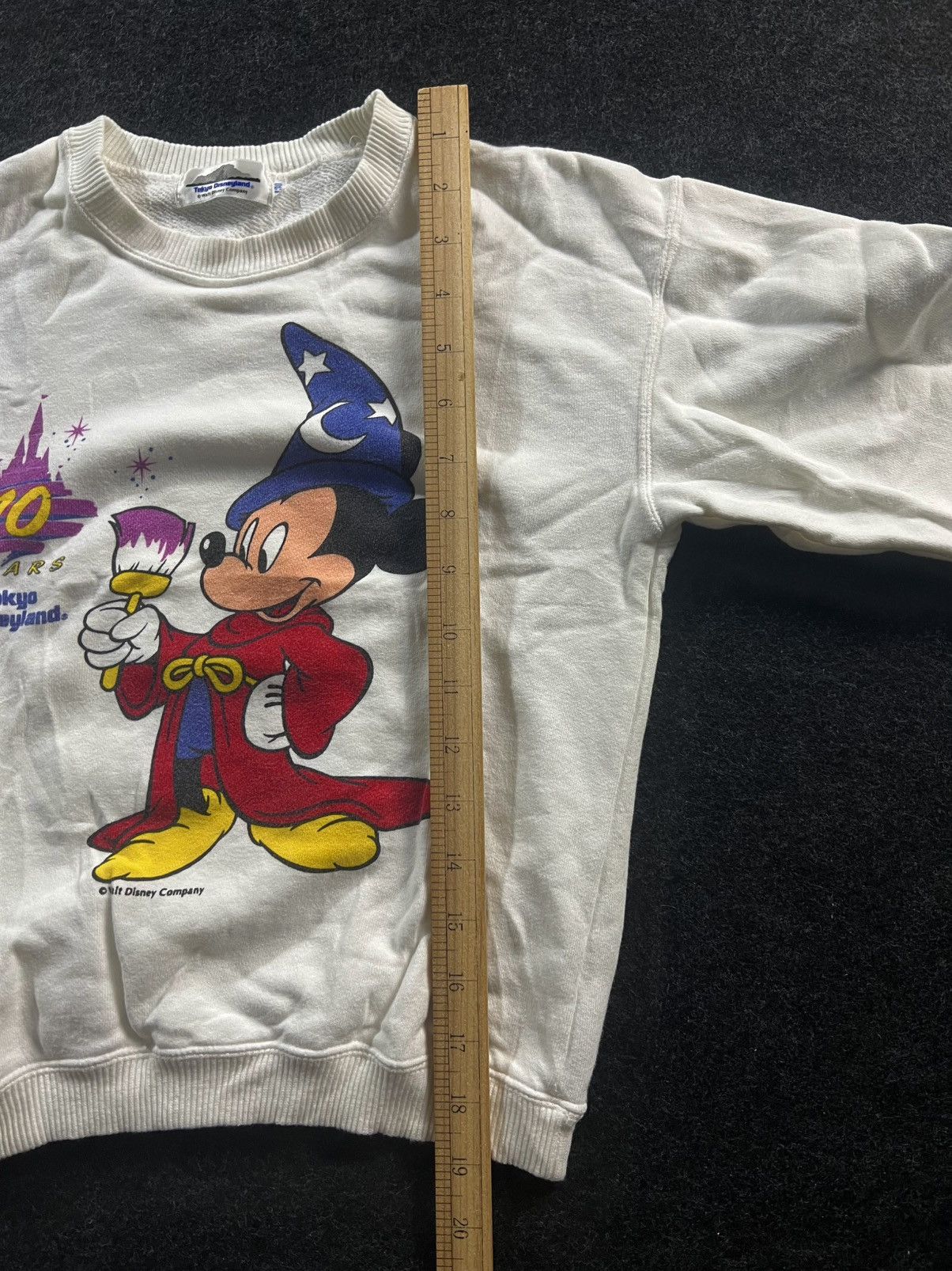 Hysteric Glamour 90‘s Disney Fantasia Mickey Baby Size L/S Tee Size XXS / US 00 / IT 34 - 6 Thumbnail