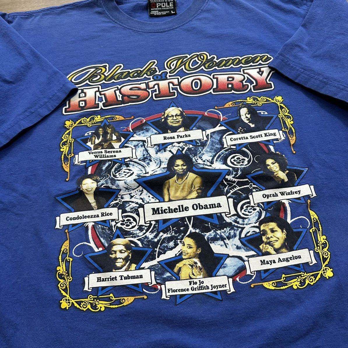 Southpole Vintage 2000s Y2K Southpole Black History Rap Tee Size US L / EU 52-54 / 3 - 5 Thumbnail