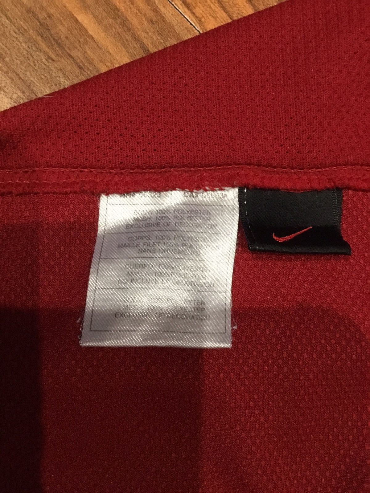 Nike MANCHESTER UNITED 2007/08Home Football Shirt Soccer Jersey Size US M / EU 48-50 / 2 - 8 Thumbnail